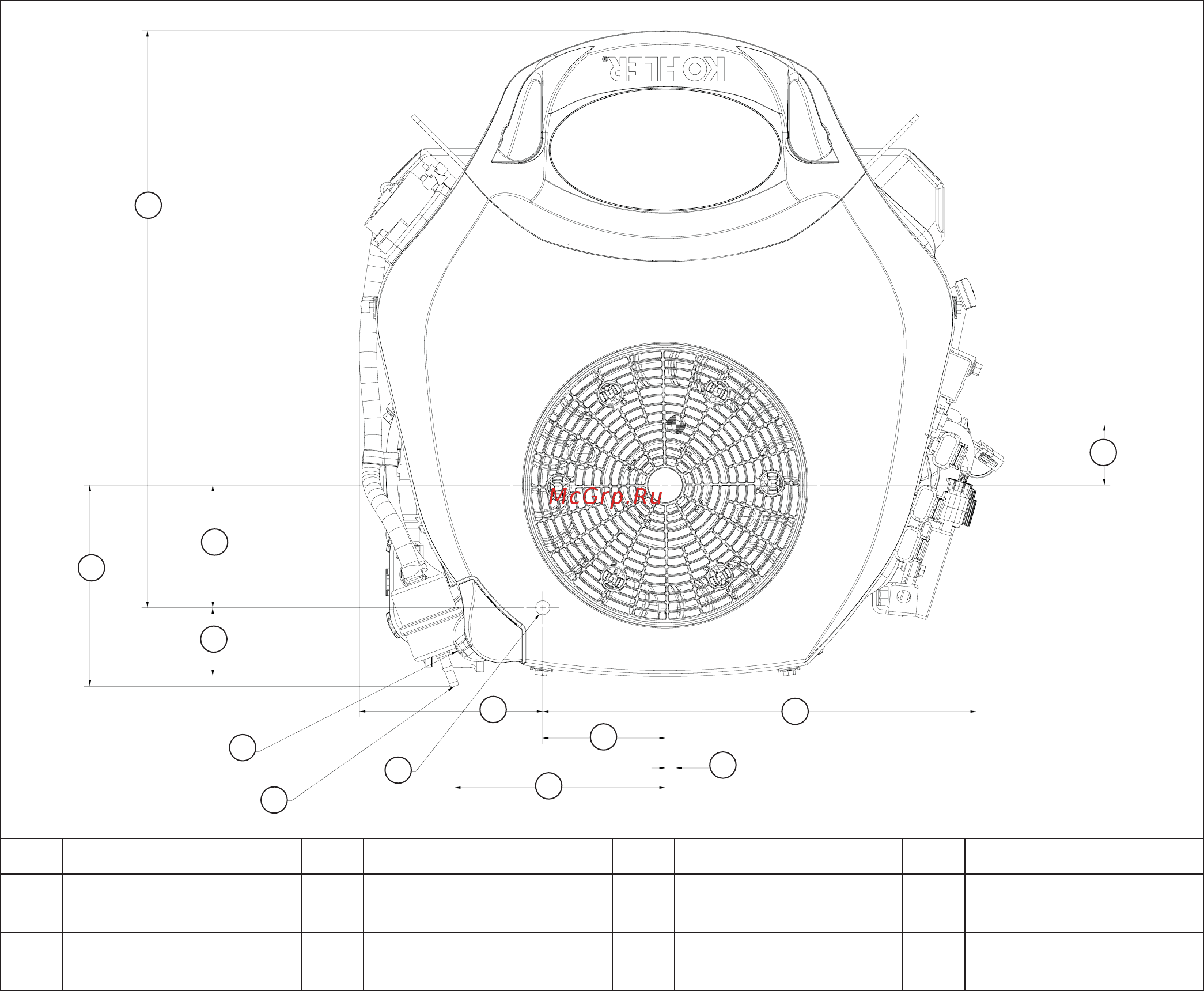 Kohler EFI EKT750 [10/104] Speciﬁ cations