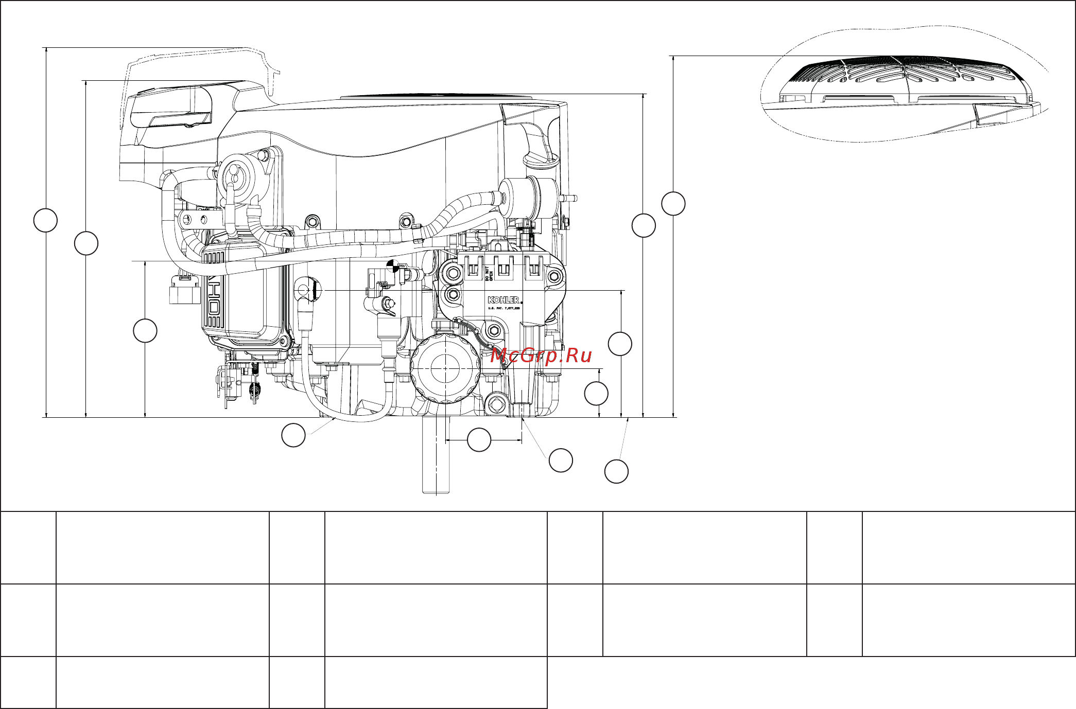 Kohler EFI EKT750 [11/104] Speciﬁ cations