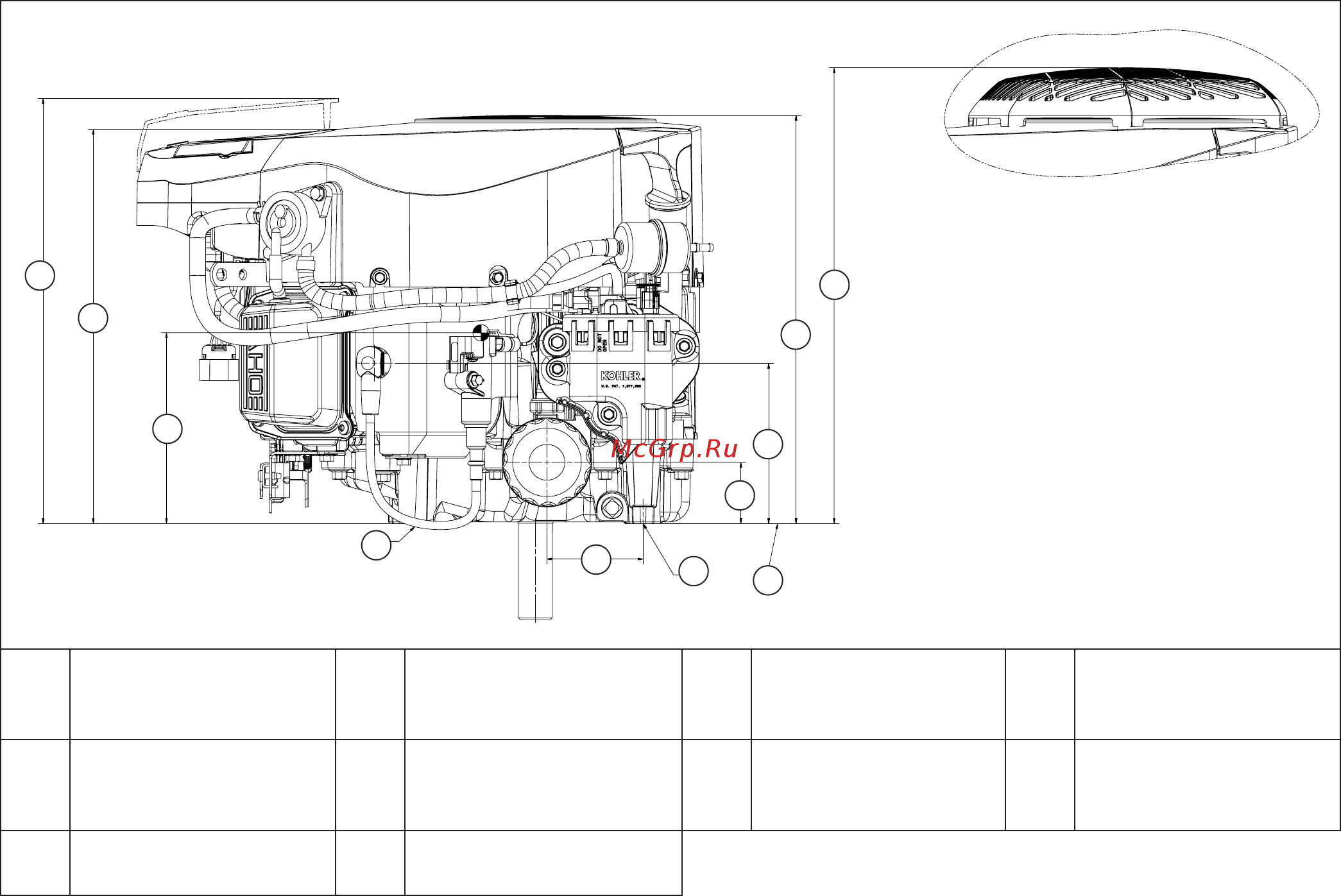 Kohler EFI EKT740 [6/104] Speciﬁ cations
