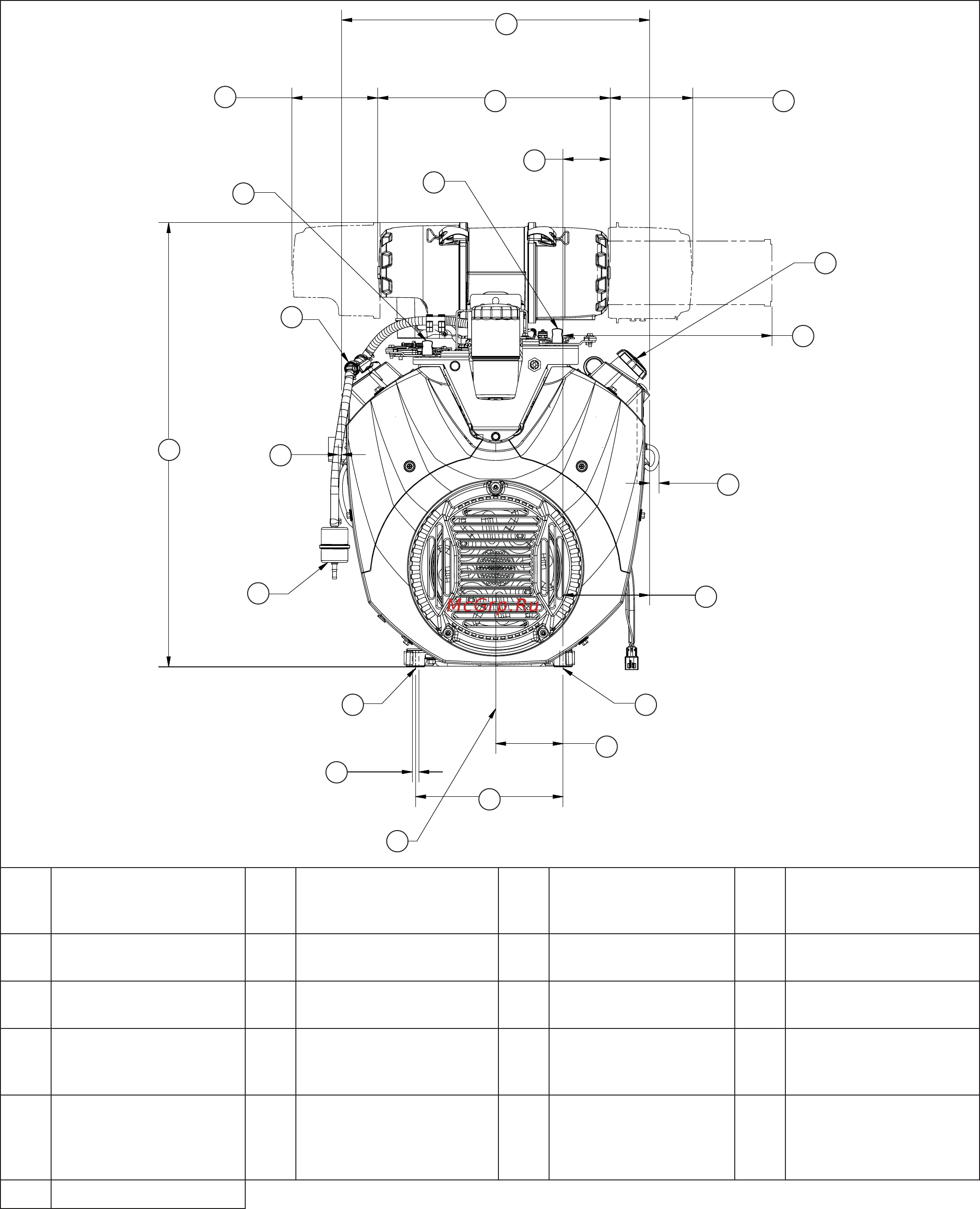 Kohler Command PRO CH940 [5/88] Specifications