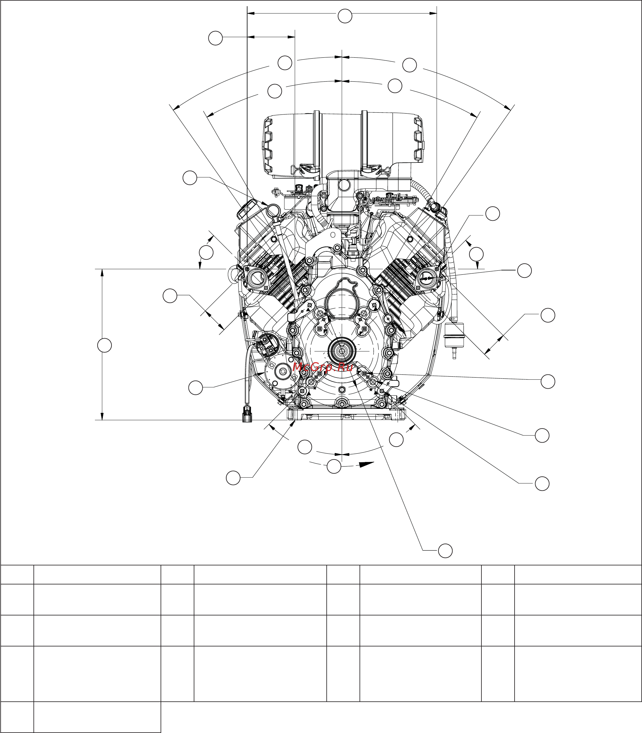 Kohler Command PRO CH980 [6/88] Speciﬁ cations