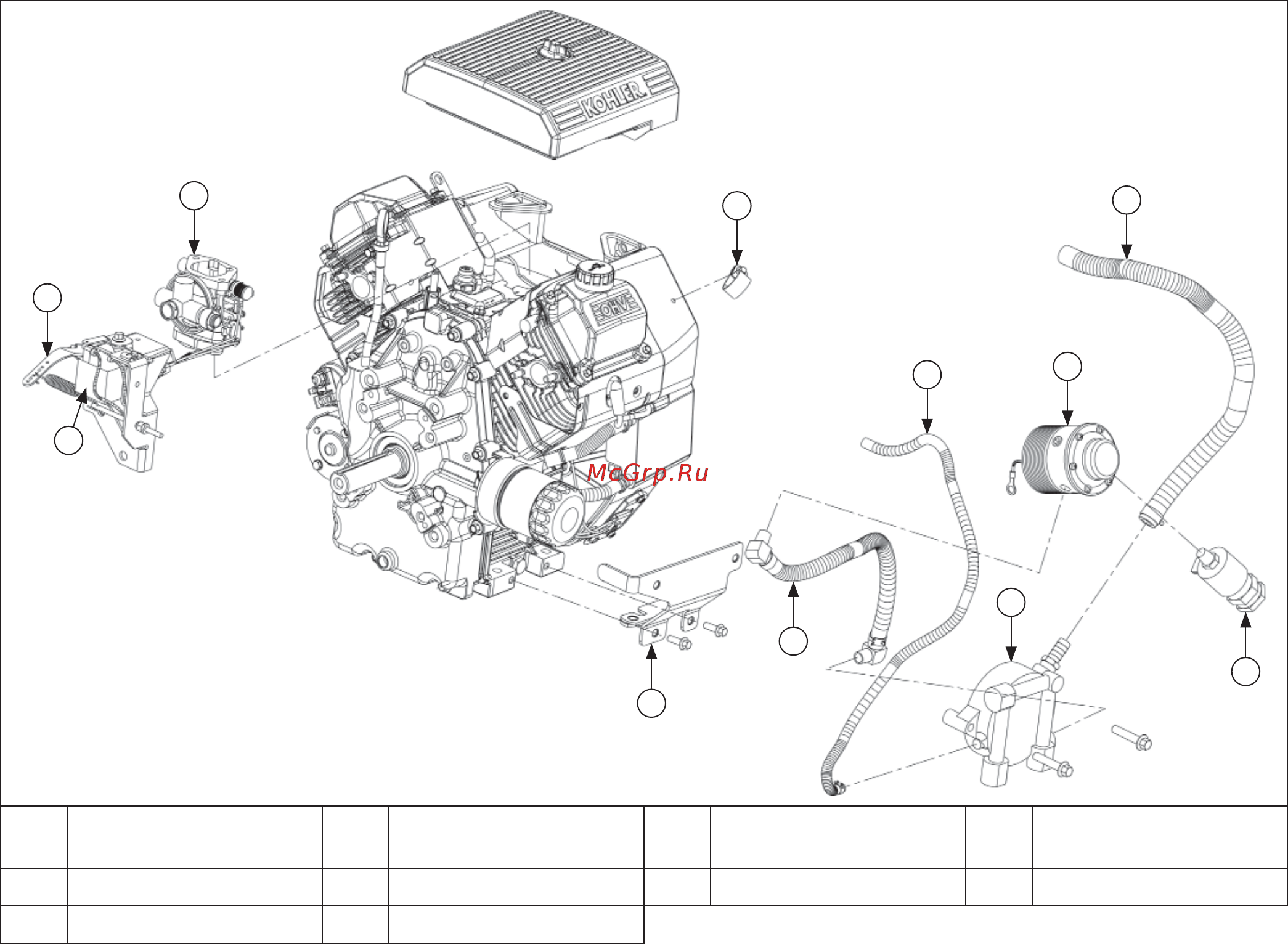 Kohler Command PRO CH740NG [21/88] Fuel system