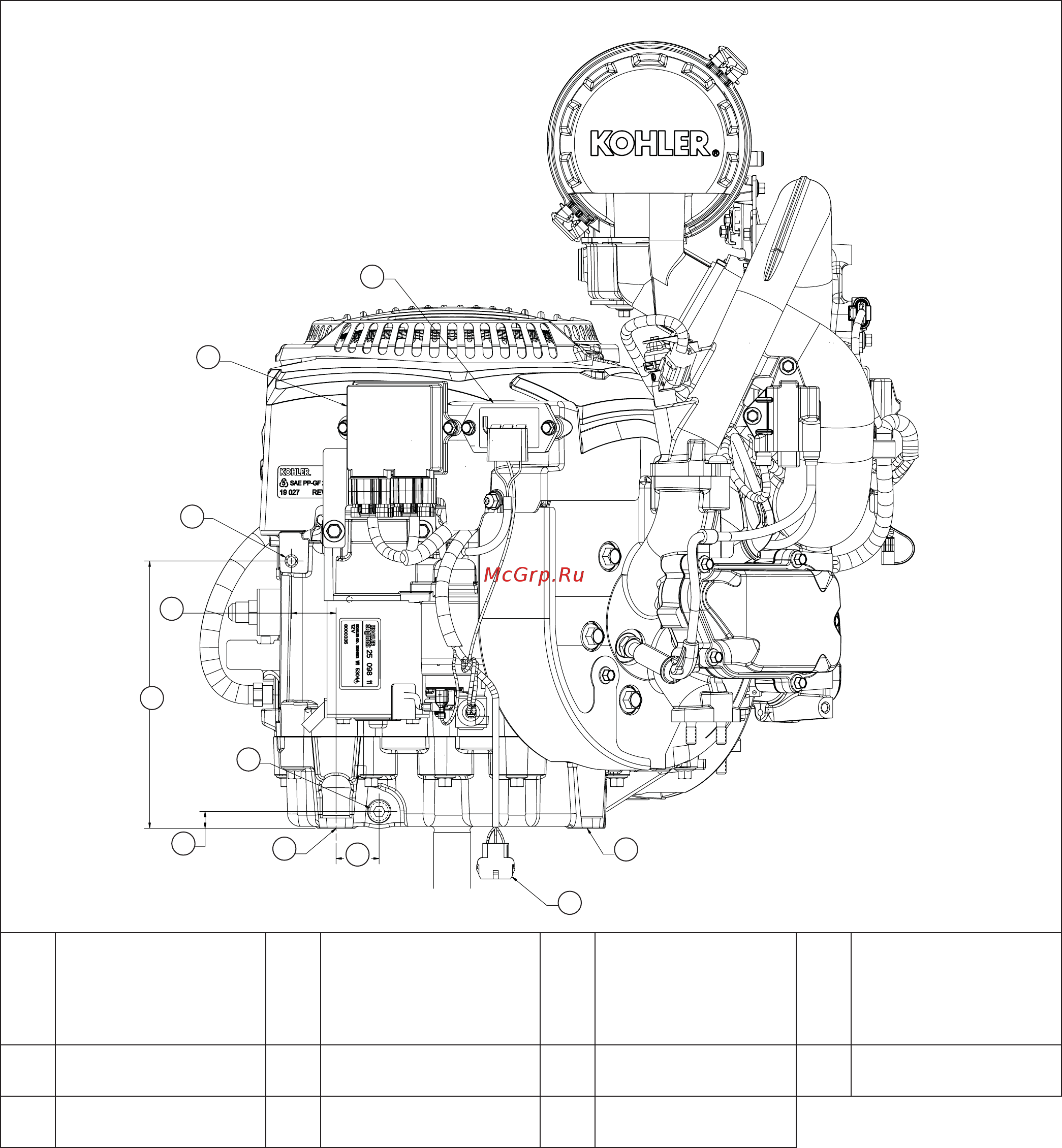 Kohler Command PRO EFI propane PCV860 [8/108] Speciﬁ cations