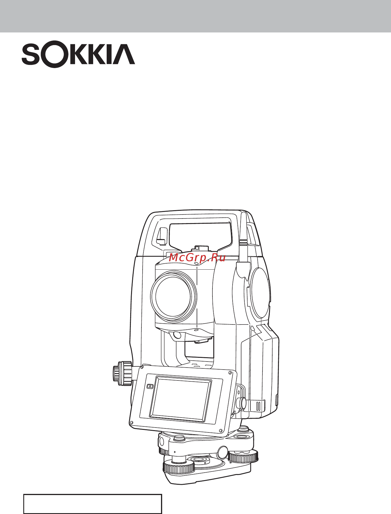 Sokkia FX-105 Руководство по эксплуатации онлайн