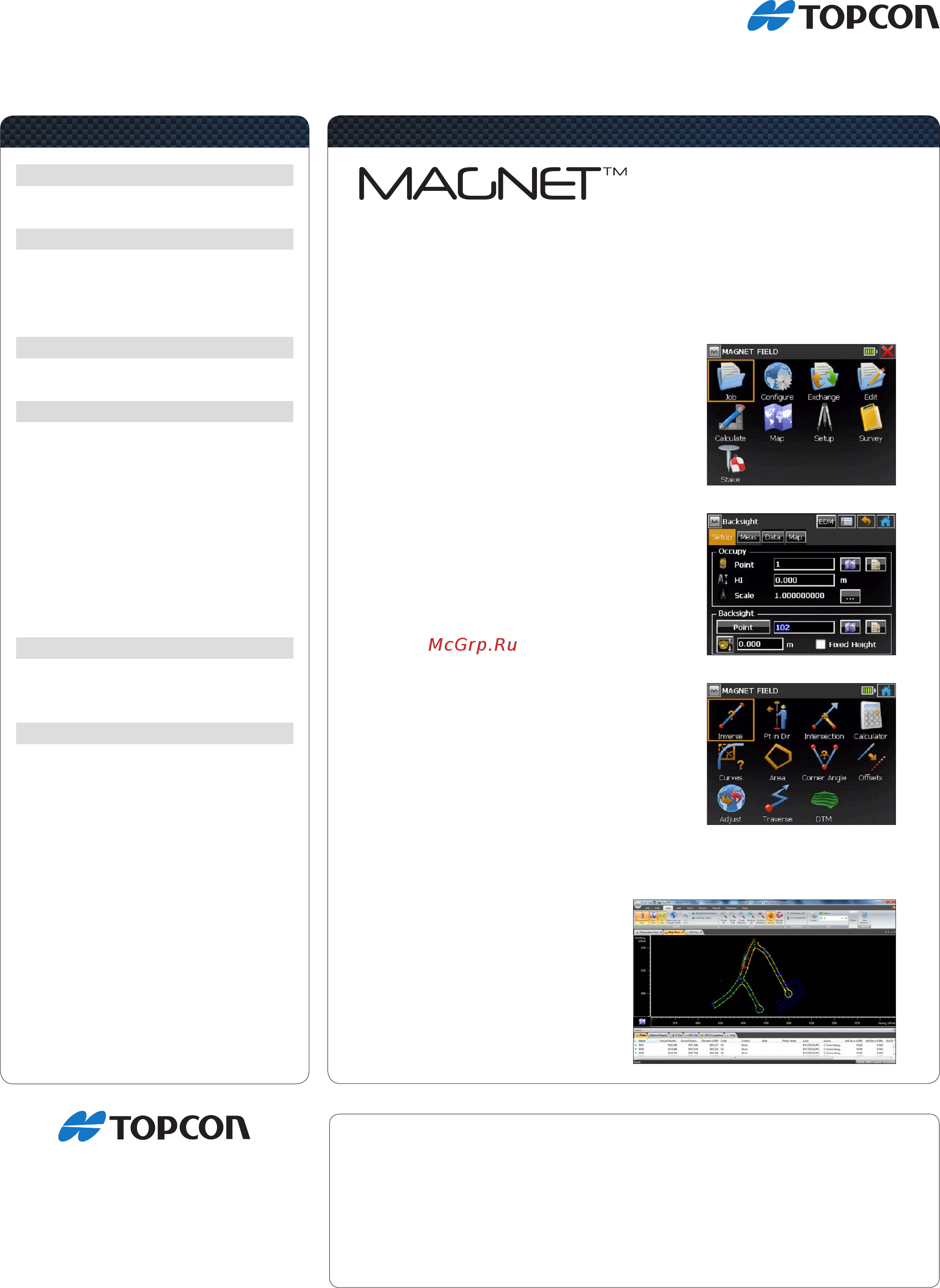 Topcon DS-101 [4/4] Software