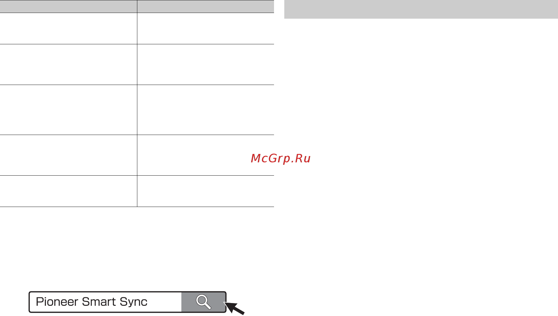 Pioneer MVH-S320BT [15/36] Подключение к pioneer smart sync