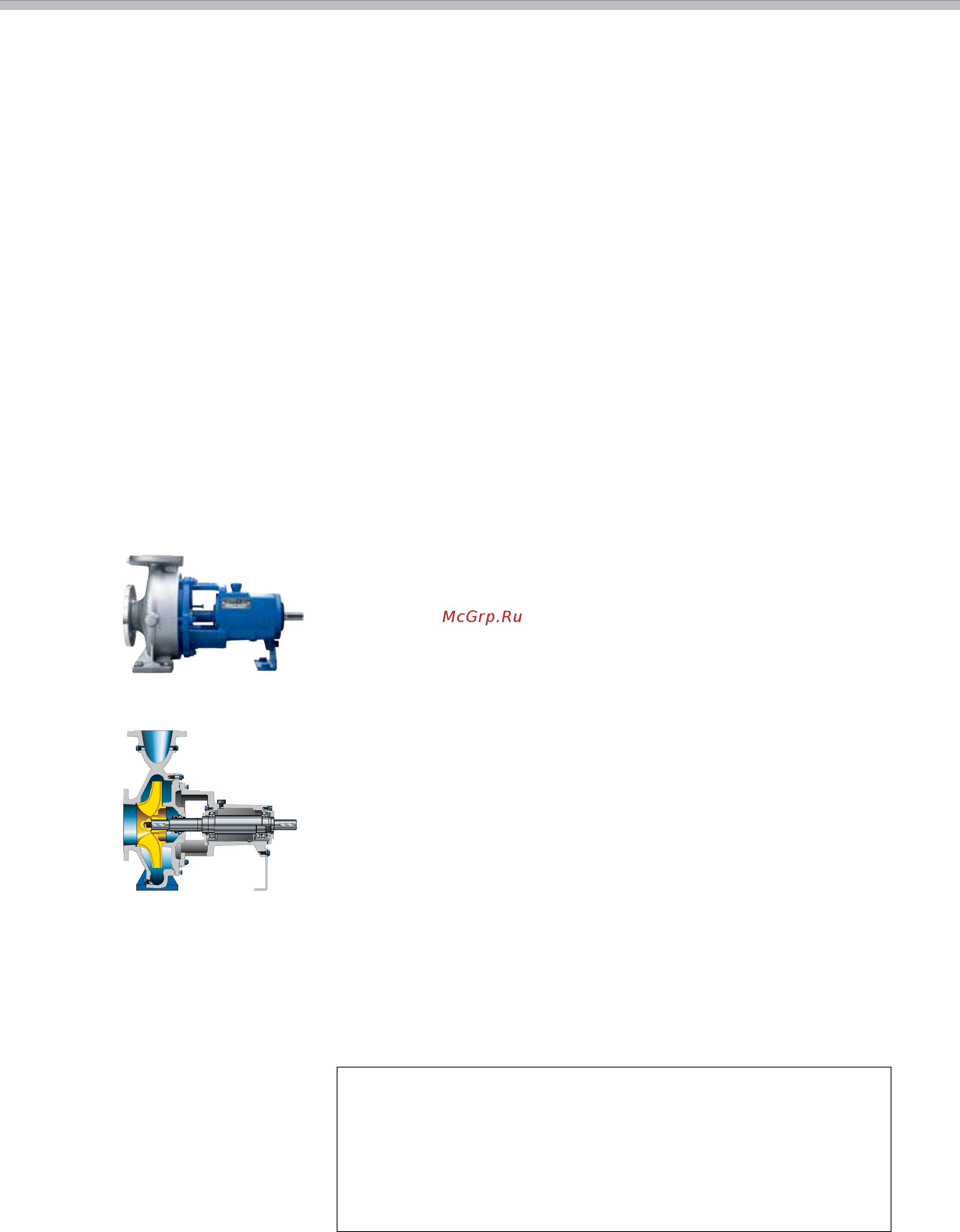 KSB MegaCPK 040-025-160 [3/12] Megacpk лучший стандартный химический насос в своем классе