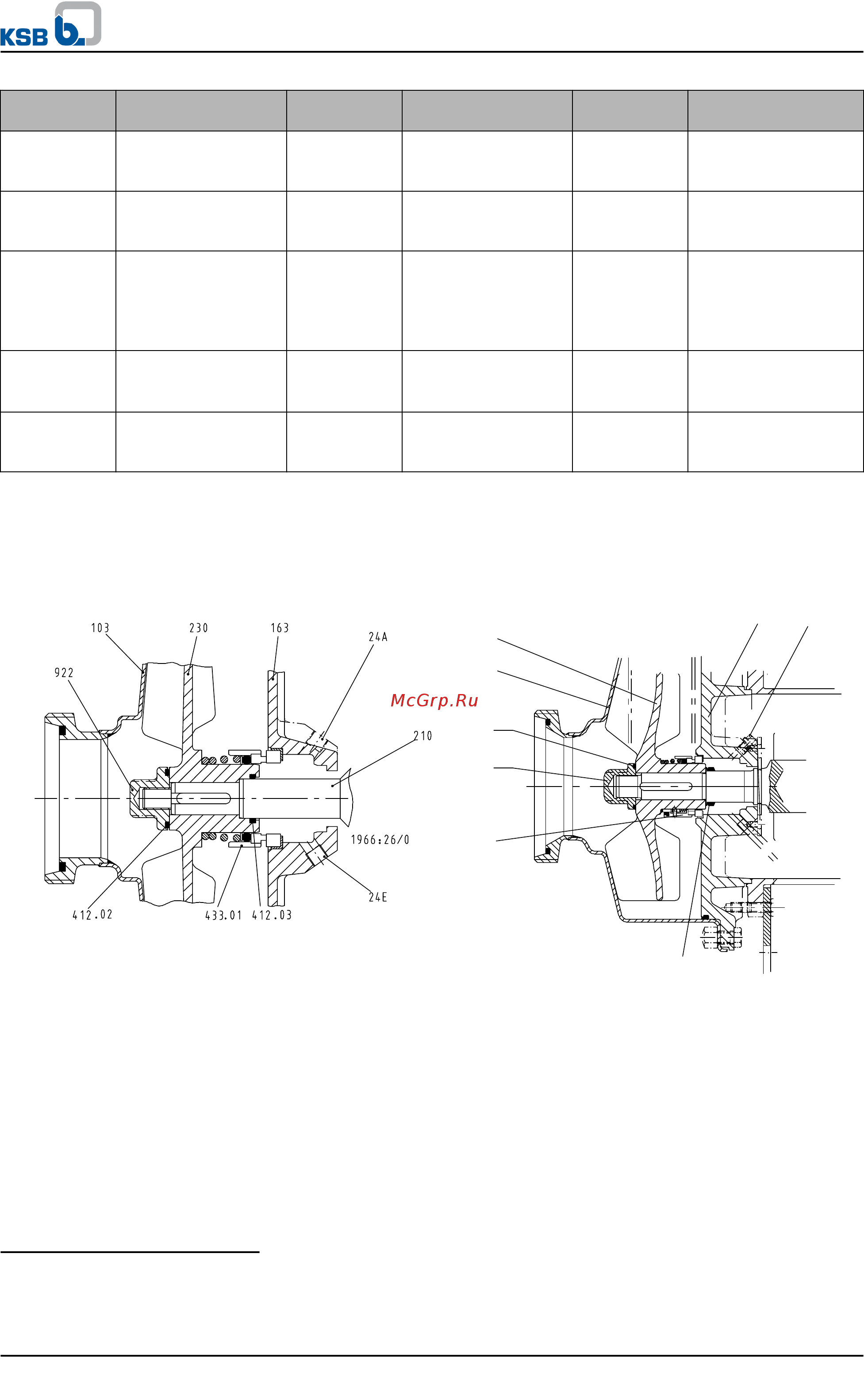 KSB Amaline 6033-275/44 [58/66] Vitachrom