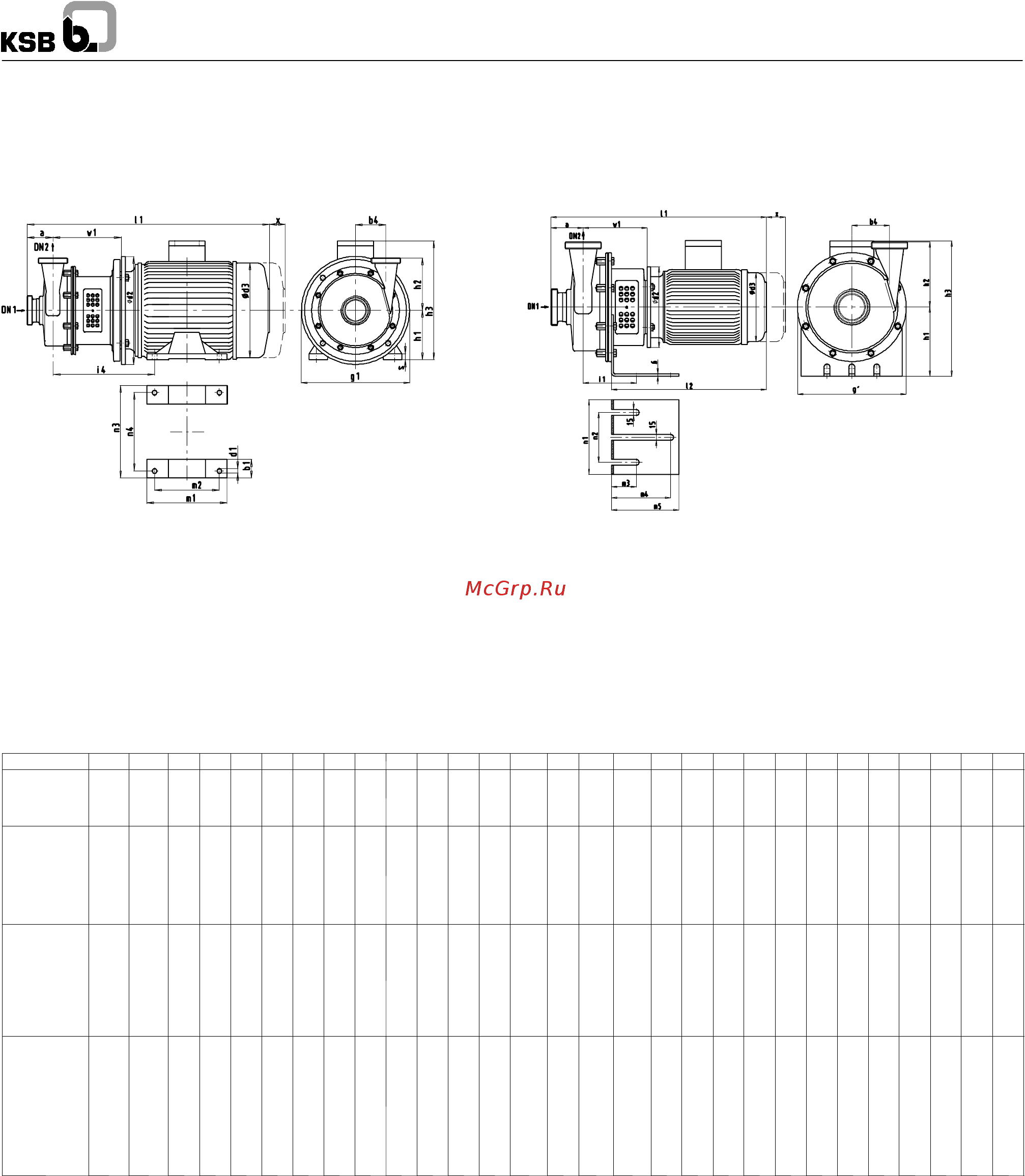 KSB Vitachrom 65-160/224 100La [10/36] Кзвь