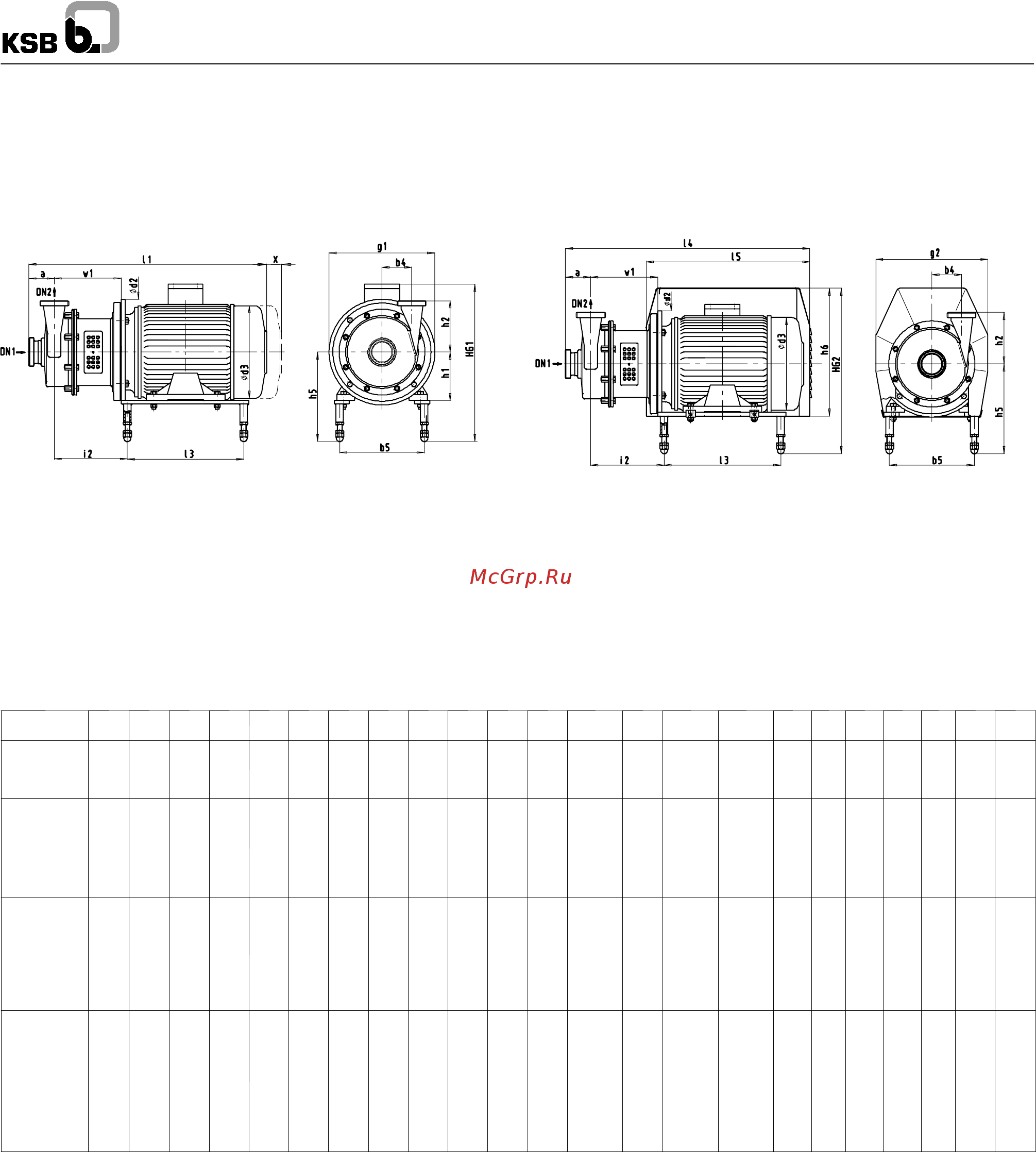KSB Vitachrom 50-160/552 132Sa [11/36] Vitachrom