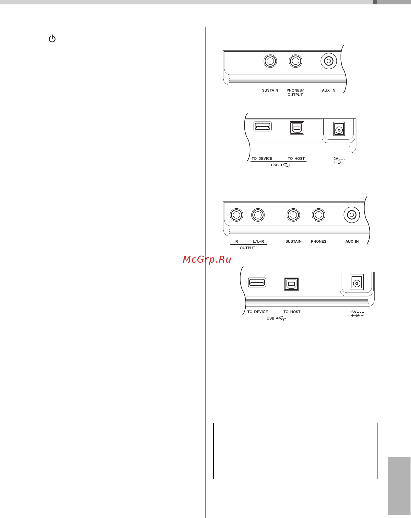Yamaha PSR-EW410 [13/84] Элементы управления и разъемы на панели