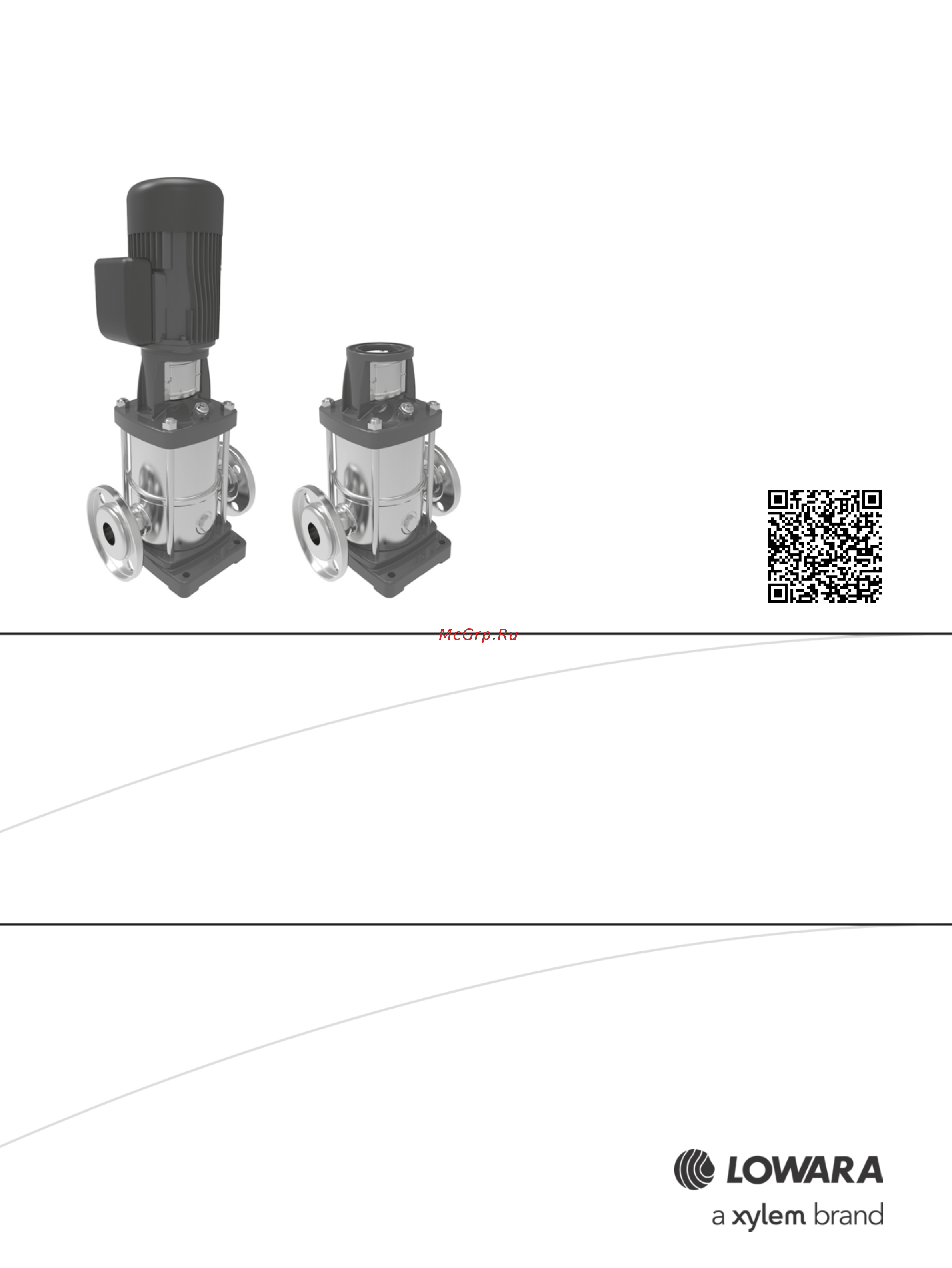 Lowara 33SV 3/2AN055 102701064 Инструкция по эксплуатации онлайн