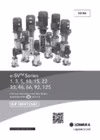 Lowara 5SV 06F011 Технические данные