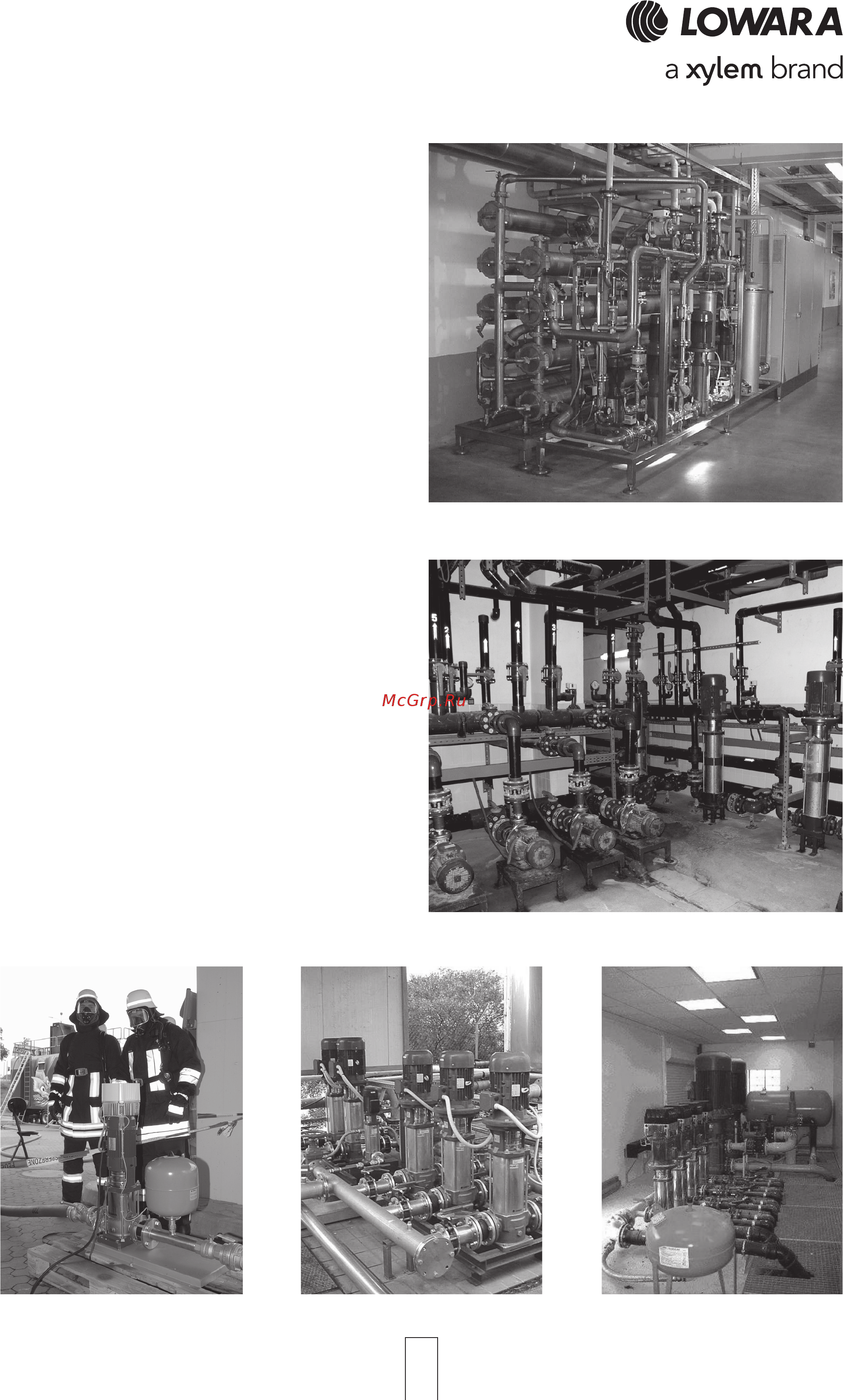 Lowara 22SV 01F011 1015L1611 [23/72] Typical applications of e sv series electric pumps
