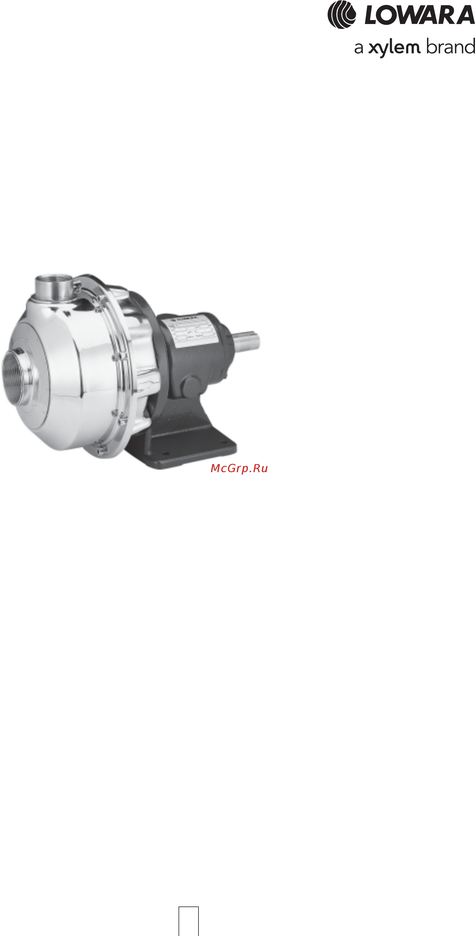 Lowara CO 350/07/A 107350020 [15/104] Bare shaft bare shaft bare shaft bare shaft bare shaft centrifugal centrifugal centrifugal centrifugal centrifugal pumps with pumps with pumps with pumps with pumps with closed impeller closed impeller closed impeller closed impeller closed impeller cef series cef series cef series cef series cef series and open and open and open and open and open impeller impeller impeller impeller impeller cof series cof series cof series cof series cof series