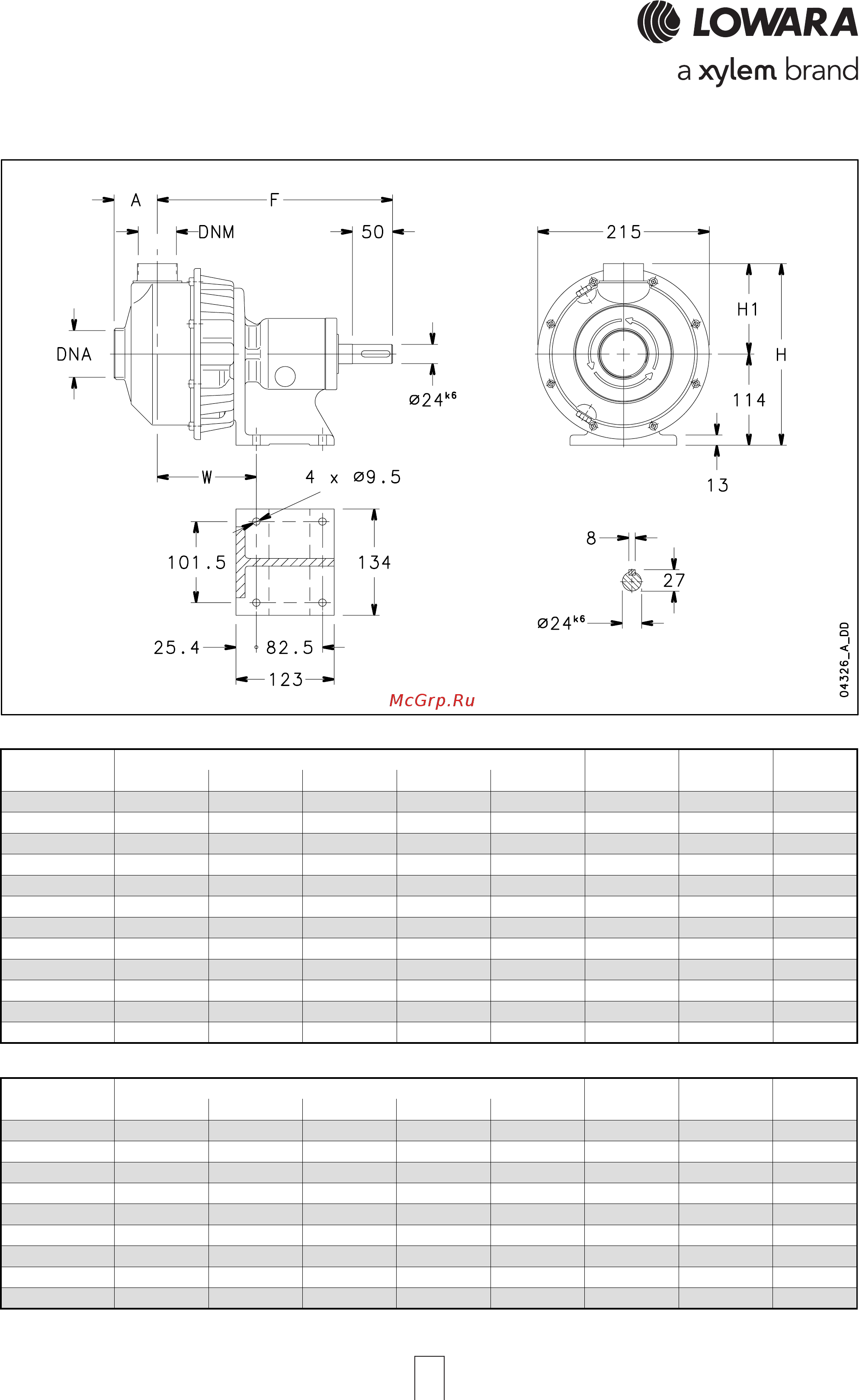 Lowara CO 350/03/A 107350090 [38/104] Cef cof bare shaf cef cof bare shaf cef cof bare shaf cef cof bare shaf cef cof bare shaft series t series t series t series t series dimensions and weights a dimensions and weights a dimensions and weights a dimensions and weights a dimensions and weights at 50 hz t 50 hz t 50 hz t 50 hz t 50 hz