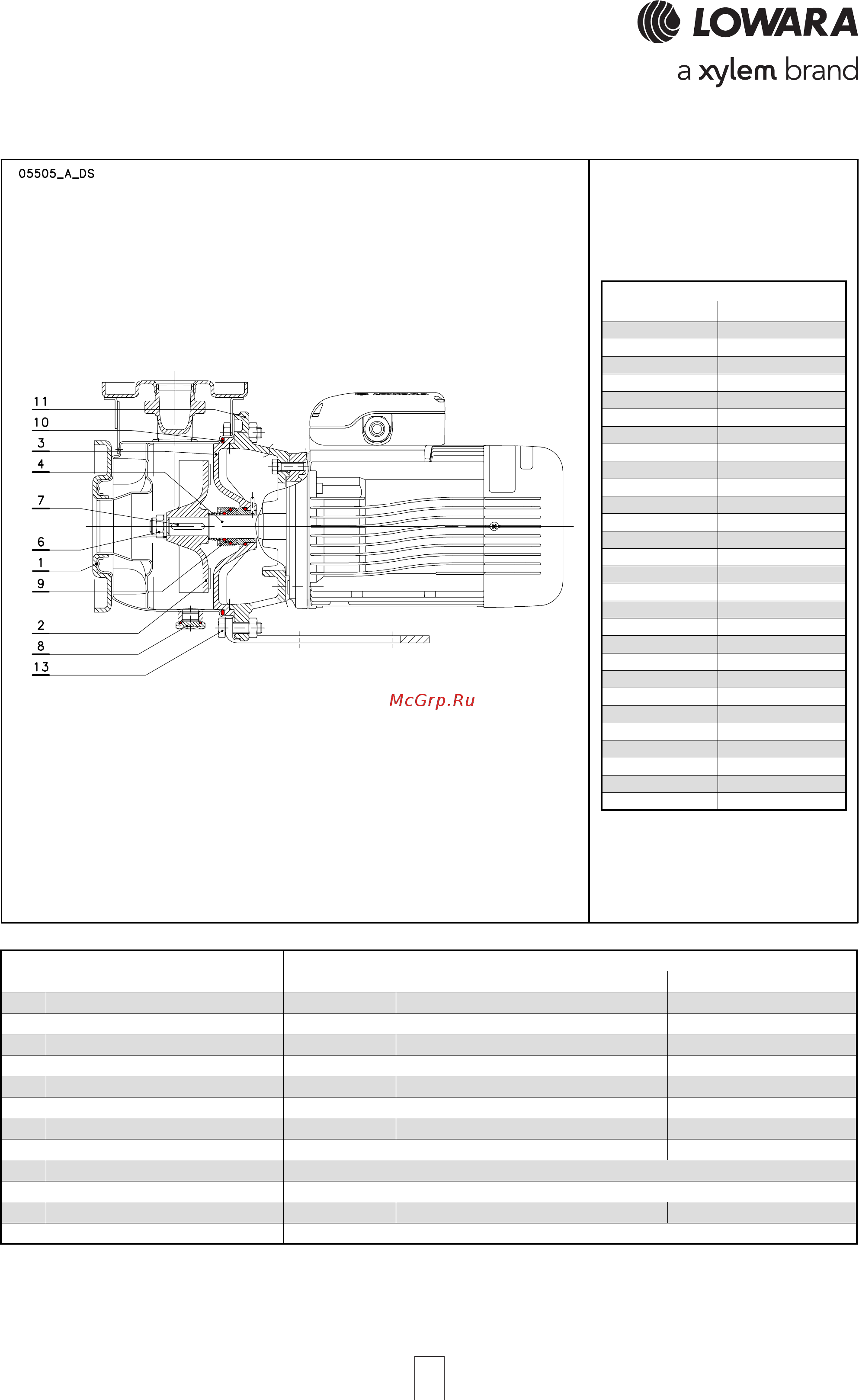 Lowara CO 350/03/A 107350090 [45/104] Shoe shoe4 series shoe shoe4 series shoe shoe4 series shoe shoe4 series shoe shoe4 series list of models and t list of models and t list of models and t list of models and t list of models and table of ma able of ma able of ma able of ma able of materials terials terials terials terials