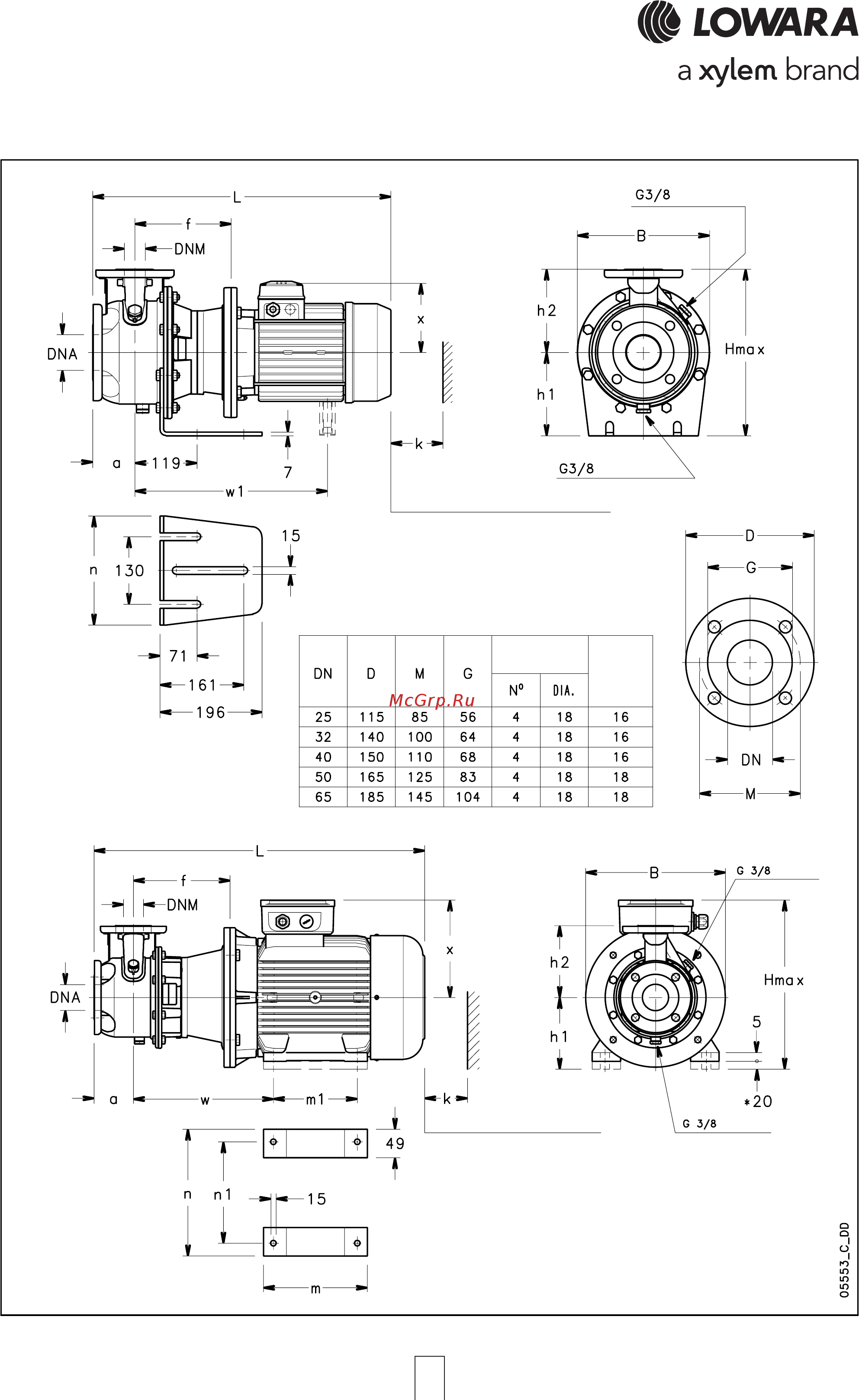 Lowara CO 350/03/A 107350090 Инструкция по эксплуатации онлайн [88/104] 490661