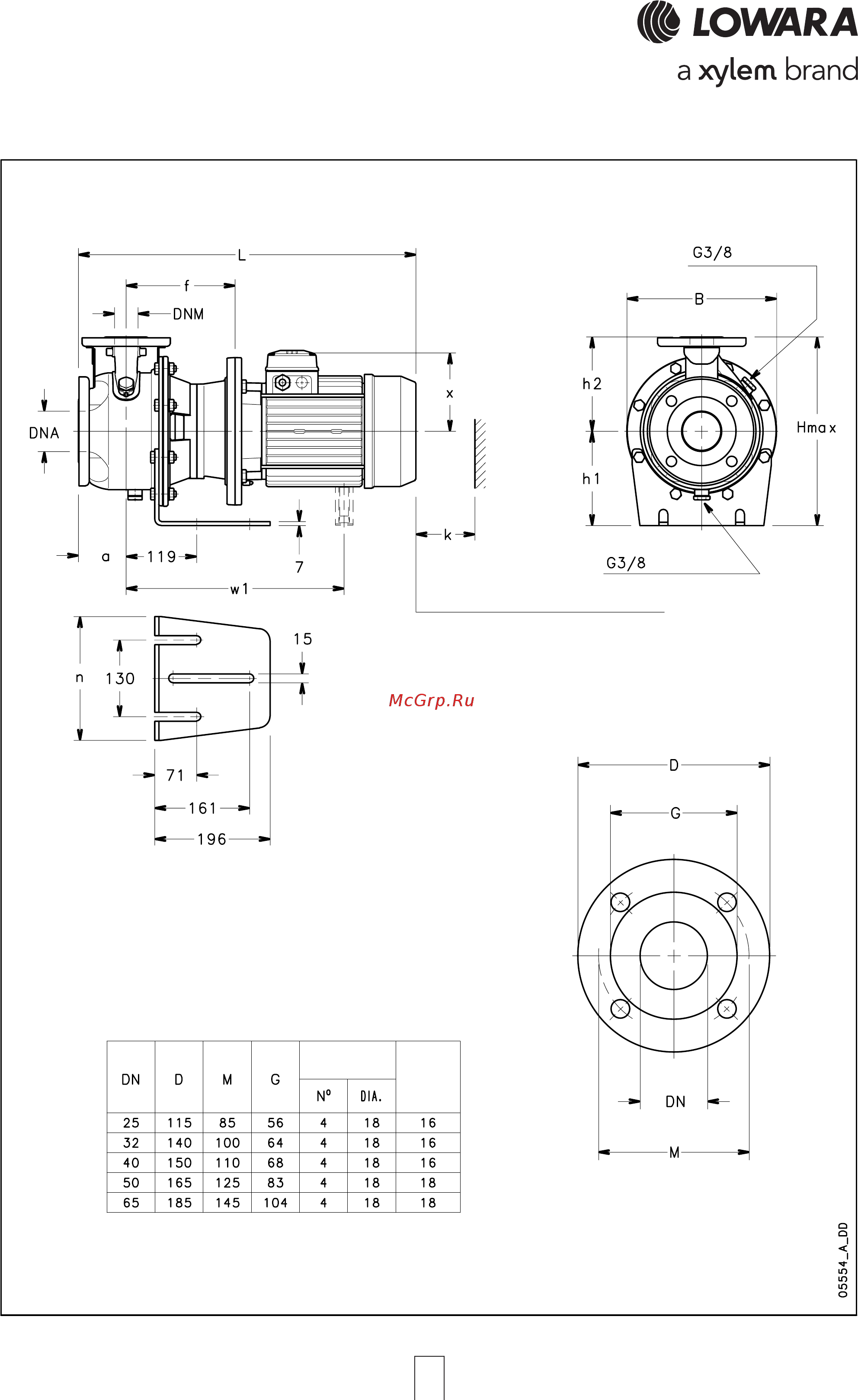 Lowara CO 350/03/A 107350090 Инструкция по эксплуатации онлайн [90/104] 490661
