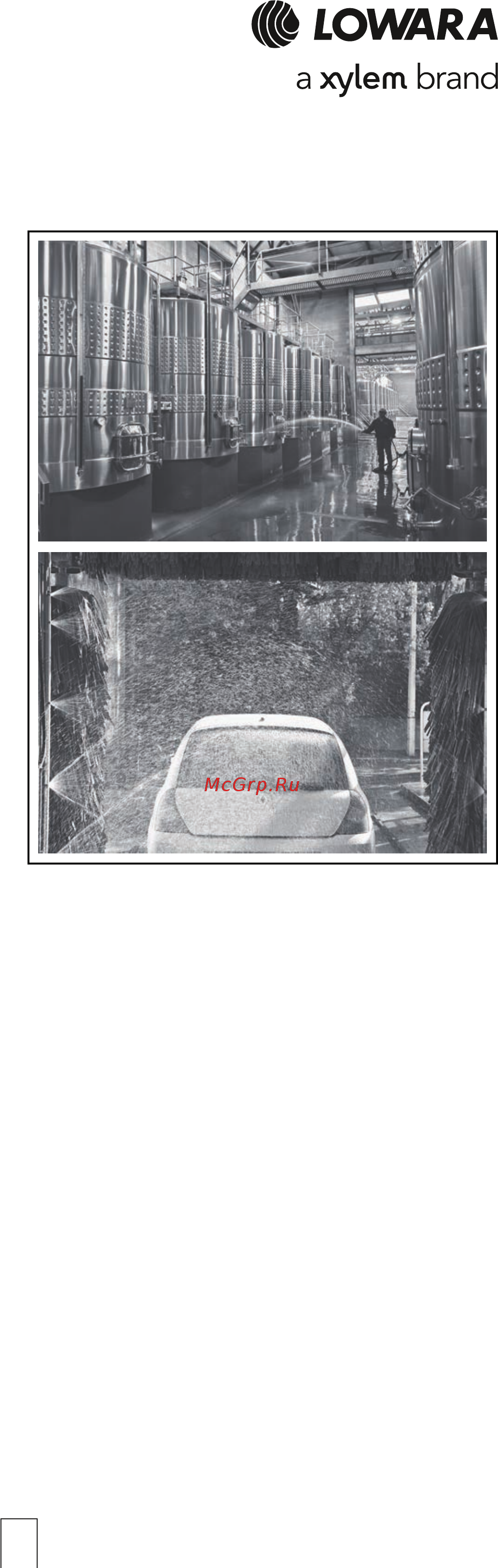 Lowara e-HM-S 1HM03S03T [7/84] Серия e hm для промышленности применение и преимущества