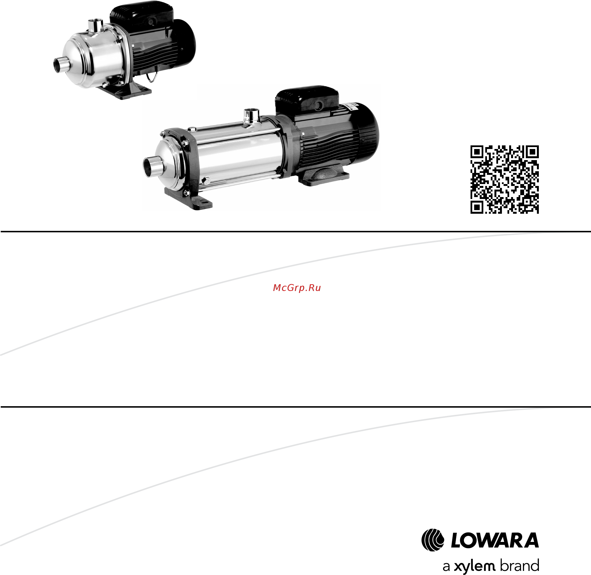 Lowara e-HM-N 5HM13N22M Инструкция по эксплуатации онлайн