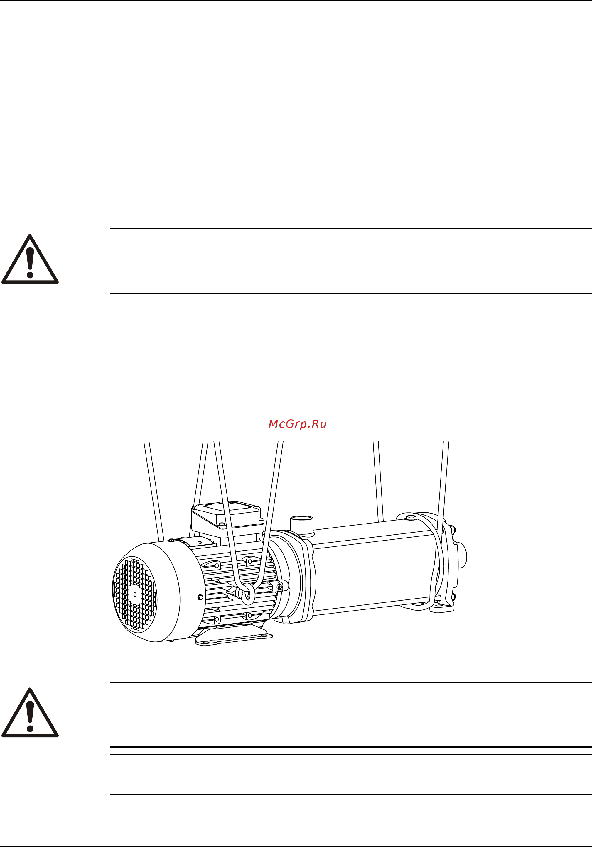 Lowara e-HM-N 10HM04N15T [9/48] Распаковка и проверка агрегата
