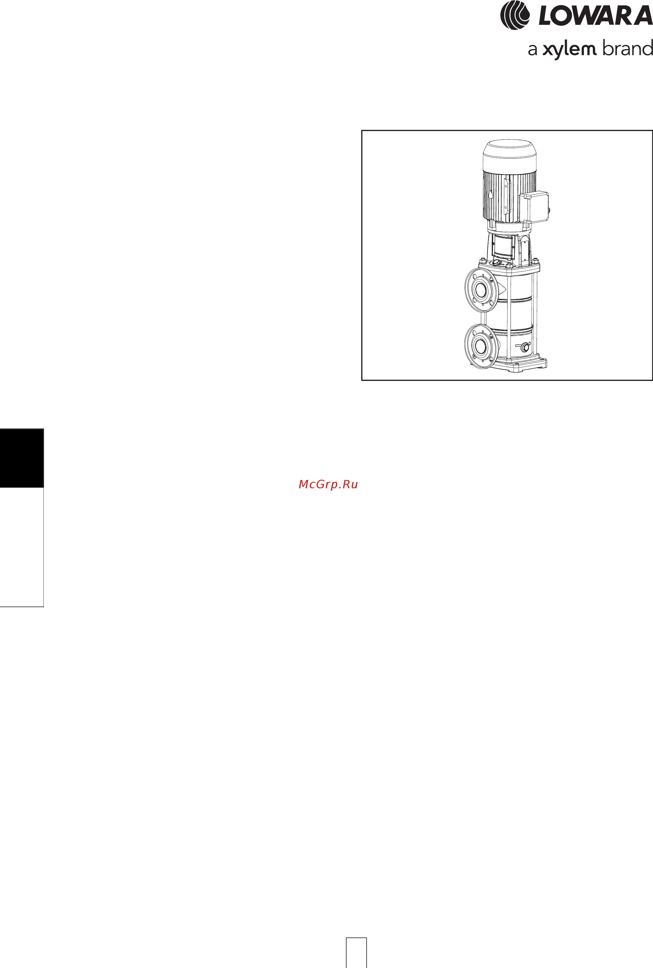 Lowara e-SV 66SV4/2AGL220T [212/264] E sv series reducing footprint e sv series reducing footprint e sv series reducing footprint e sv series reducing footprint e sv series reducing footprint 50 60 hz 50 60 hz 50 60 hz 50 60 hz 50 60 hz