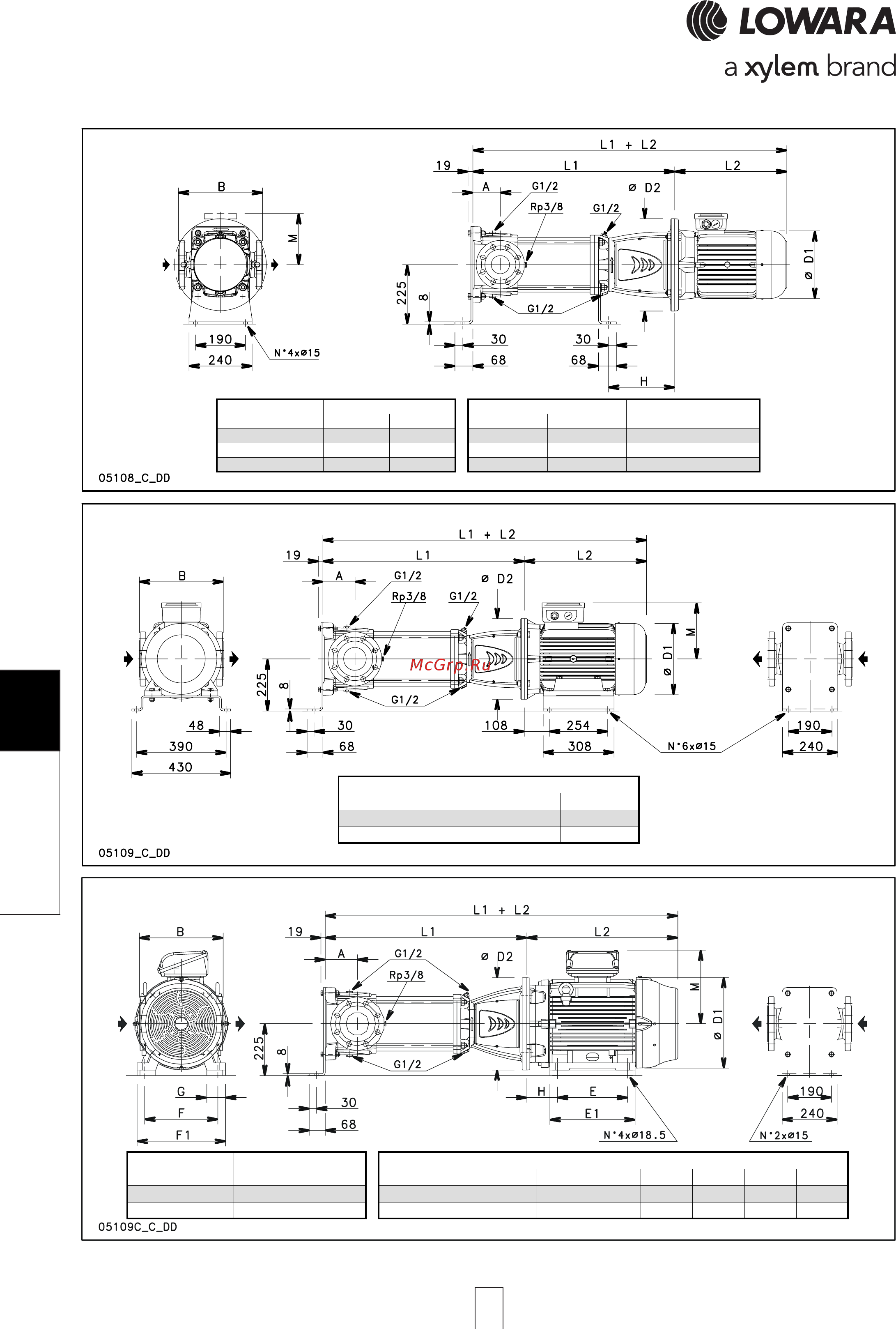 Lowara e-SV 1SV03FL003M [216/264] 92sv horizont 33 92sv horizont 33 92sv horizont 33 92sv horizont 33 92sv horizontal version al version al version al version al version