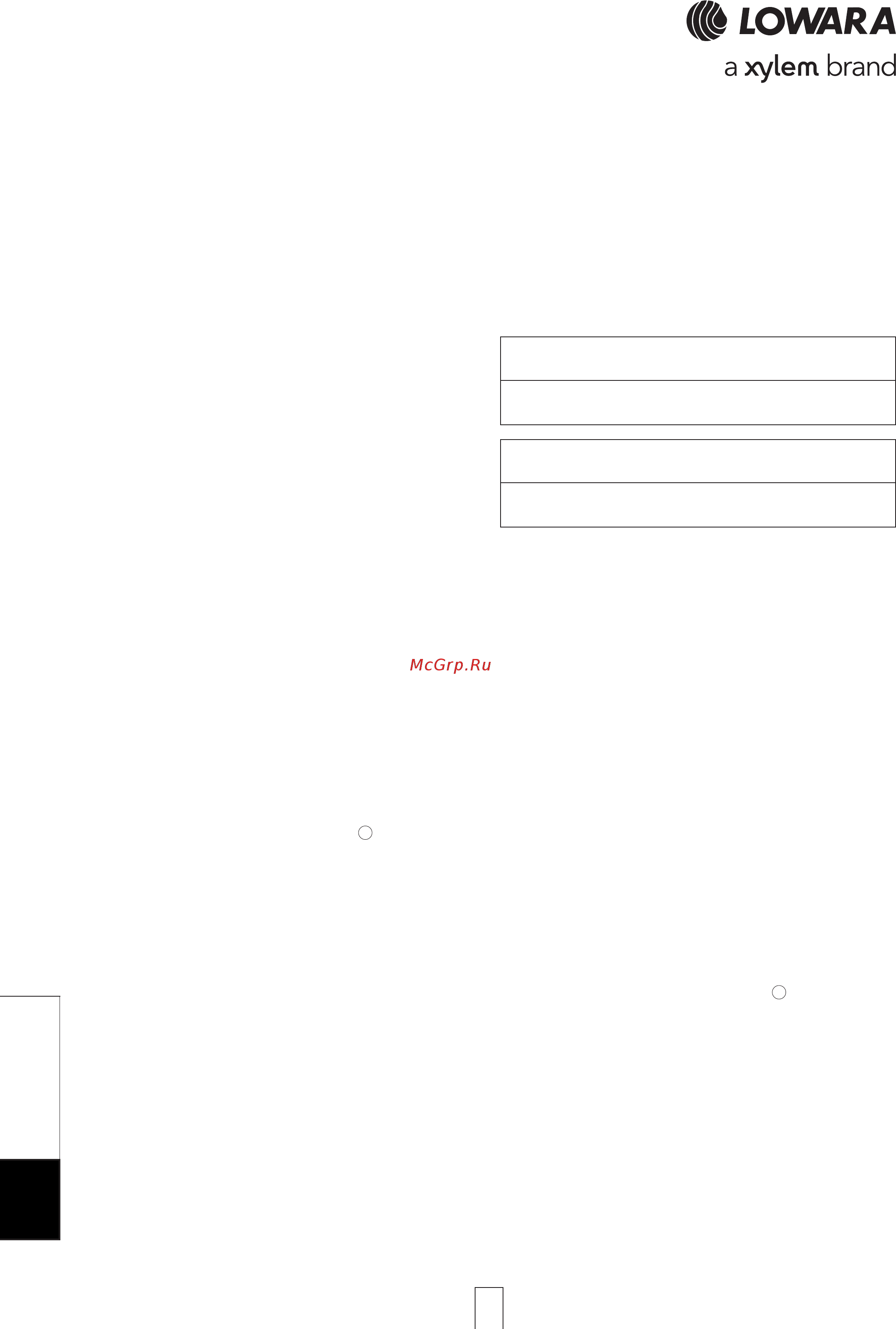 Lowara e-SV 5SV05FH007T [254/264] Npsh npsh npsh npsh npsh
