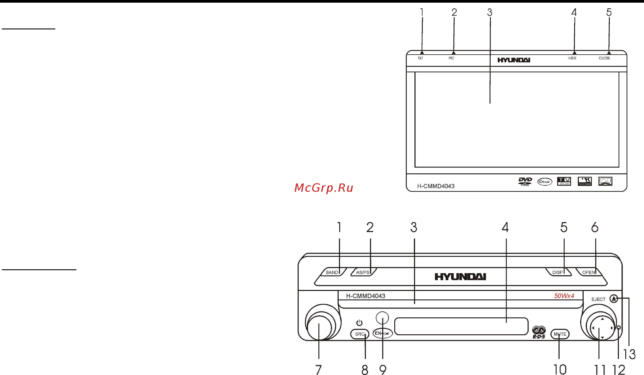 Hyundai H-CMMD4043 [12/101] Monitor