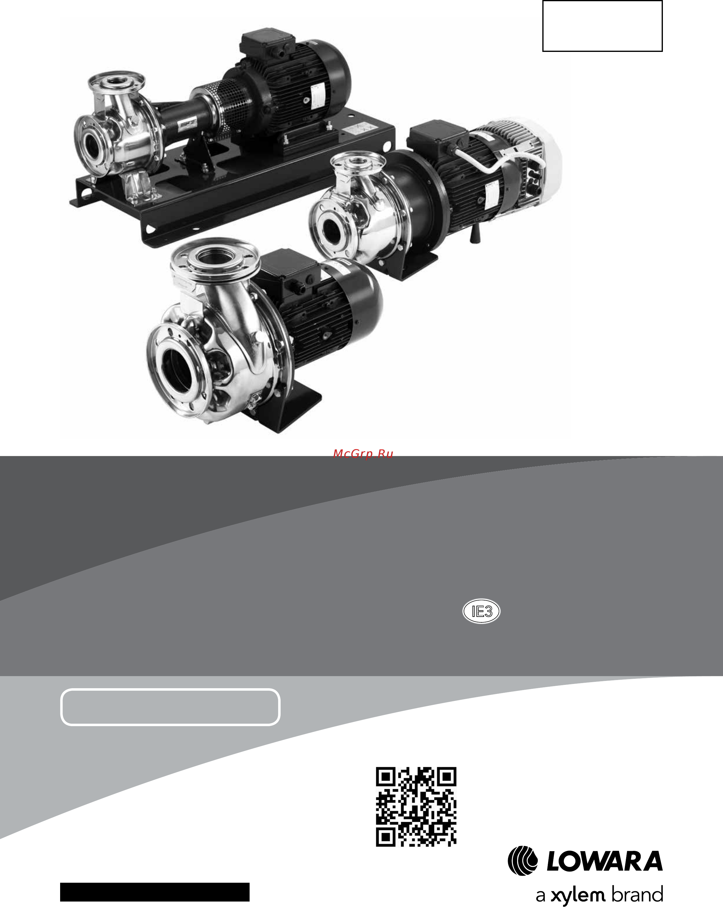 Lowara ESHS 65-250/370/W25VSNA Технические характеристики онлайн