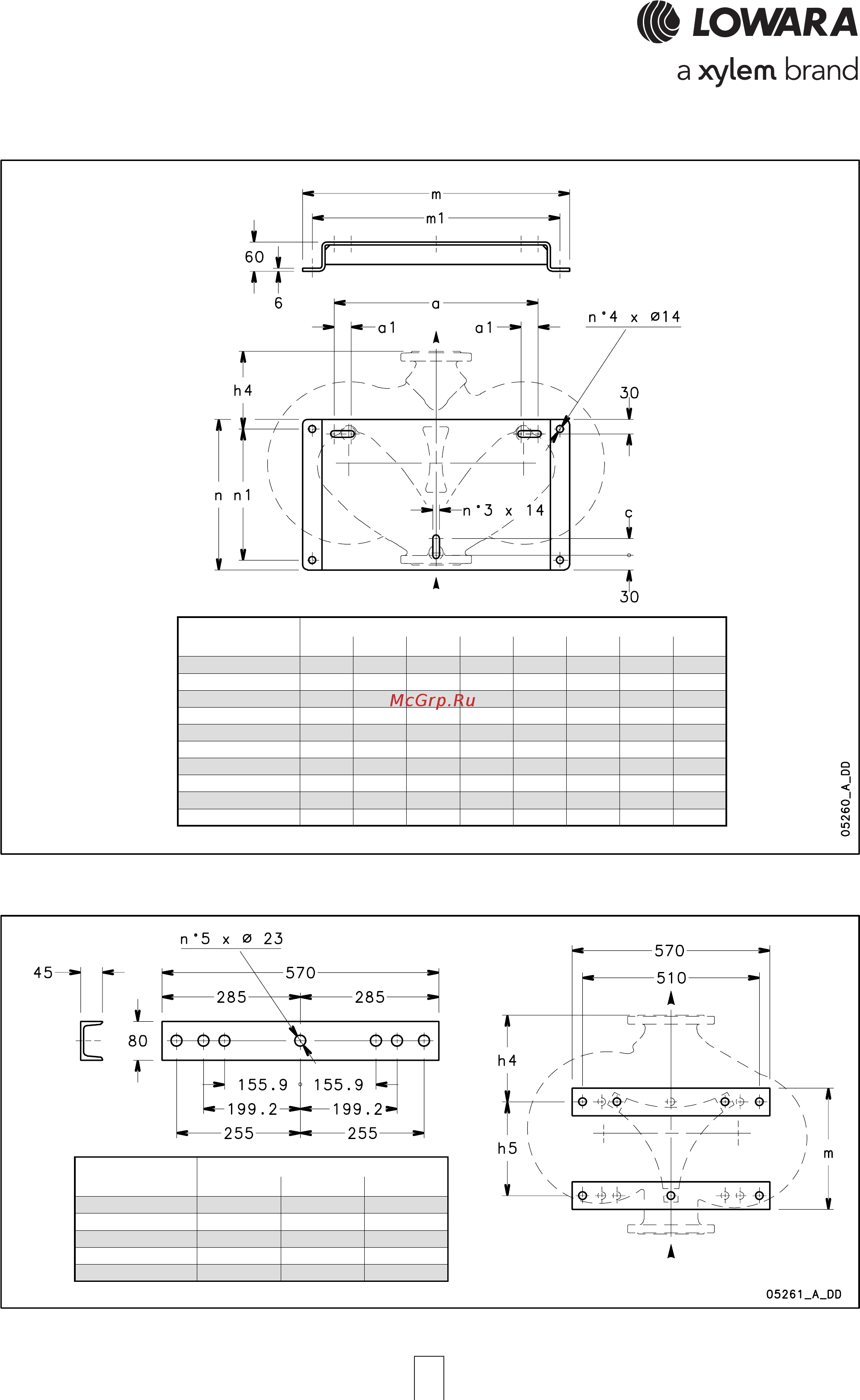 Lowara FC S 80-125/55/P [122/132] Fct 125 150 series fct 125 150 series fct 125 150 series fct 125 150 series fct 125 150 series mounting base kit mounting base kit mounting base kit mounting base kit mounting base kit