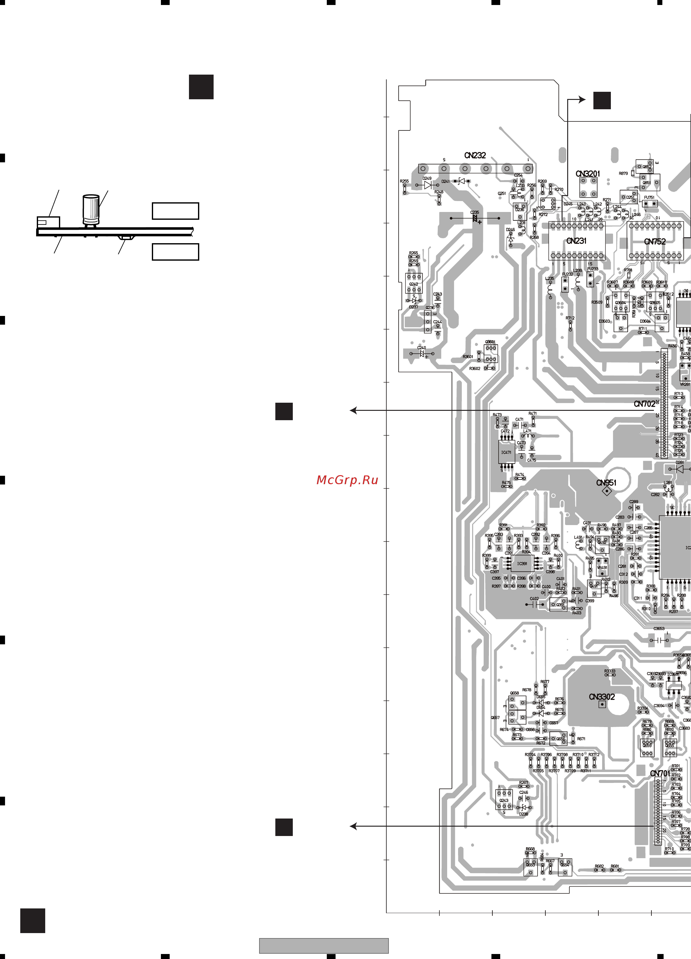Pioneer AVH-P7800DVD [114/280] Pcb connection diagram