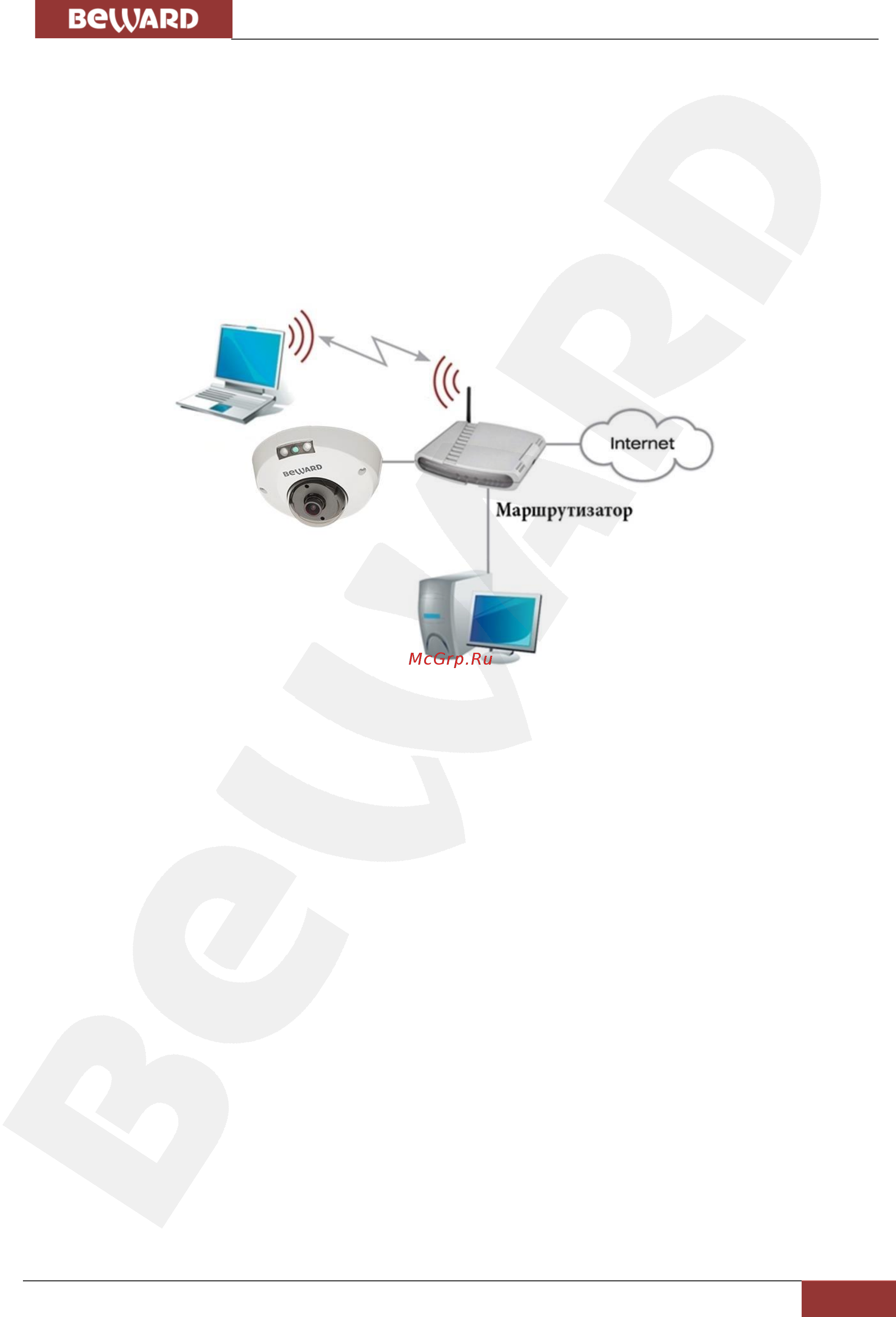BEWARD B1510DMR [11/76] Глава 4 установка и подключение ip камеры