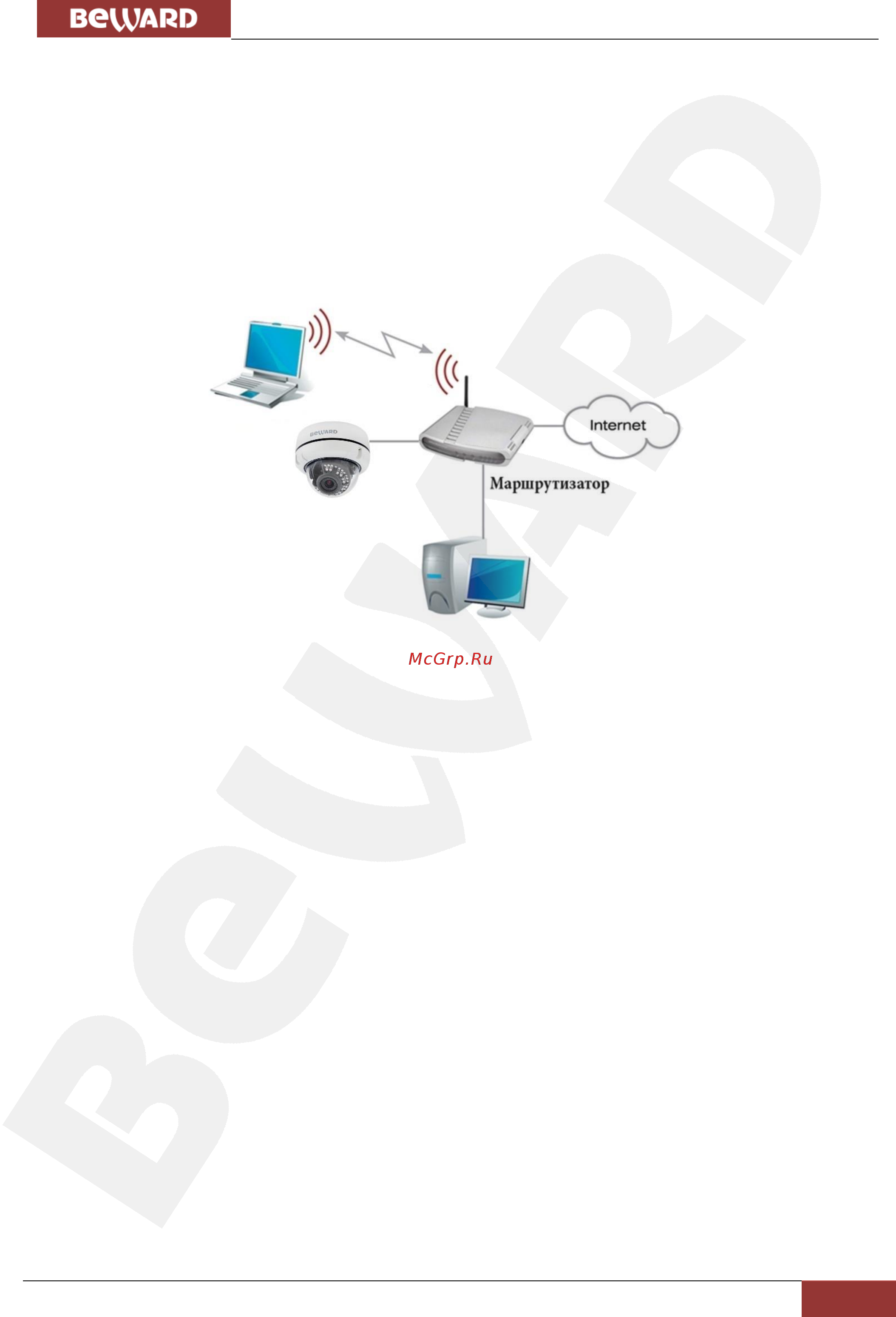 BEWARD B2710DV [11/85] Глава 4 установка и подключение ip камеры