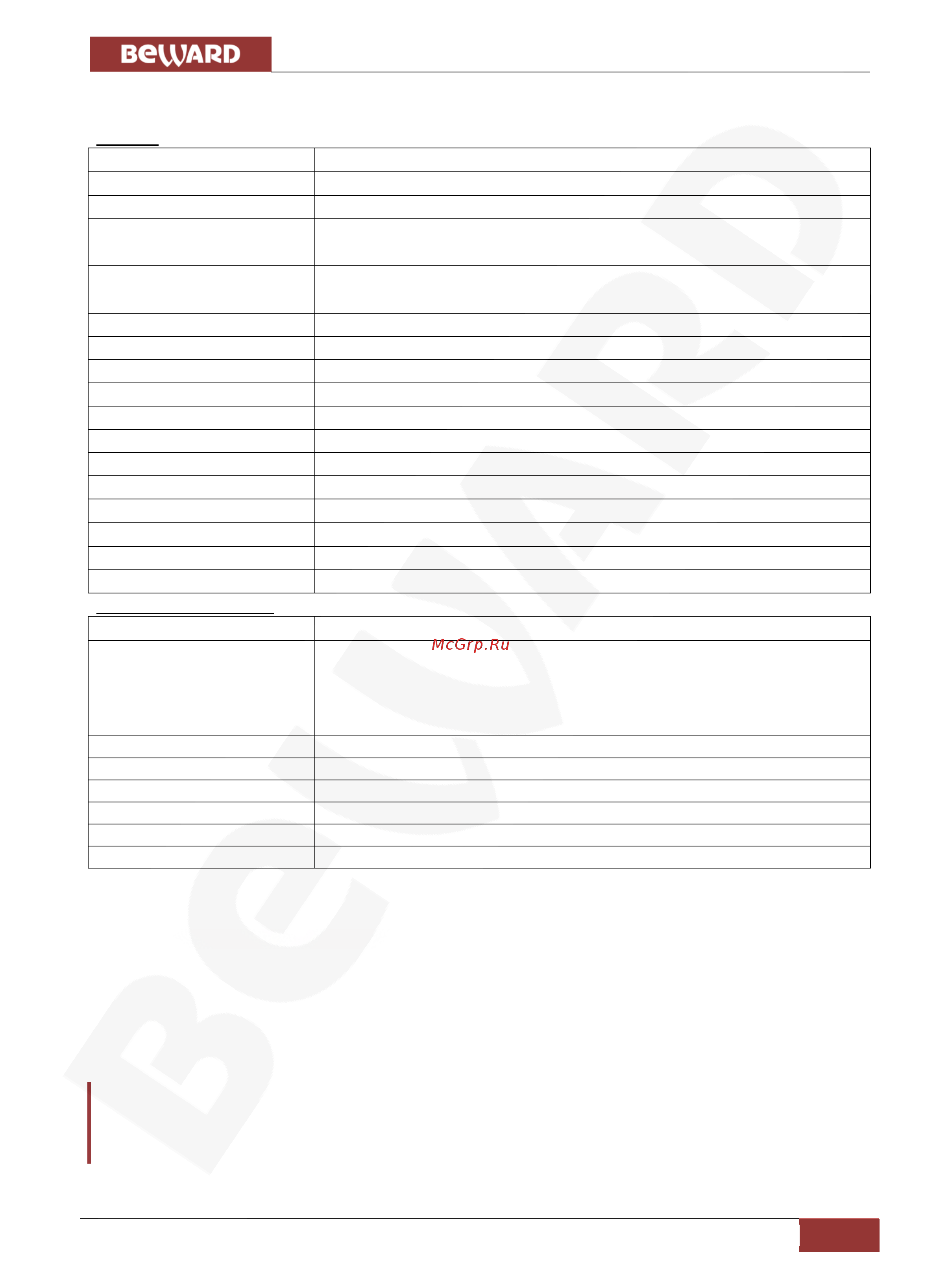BEWARD SV3210DR [7/63] Глава 2 общие сведения