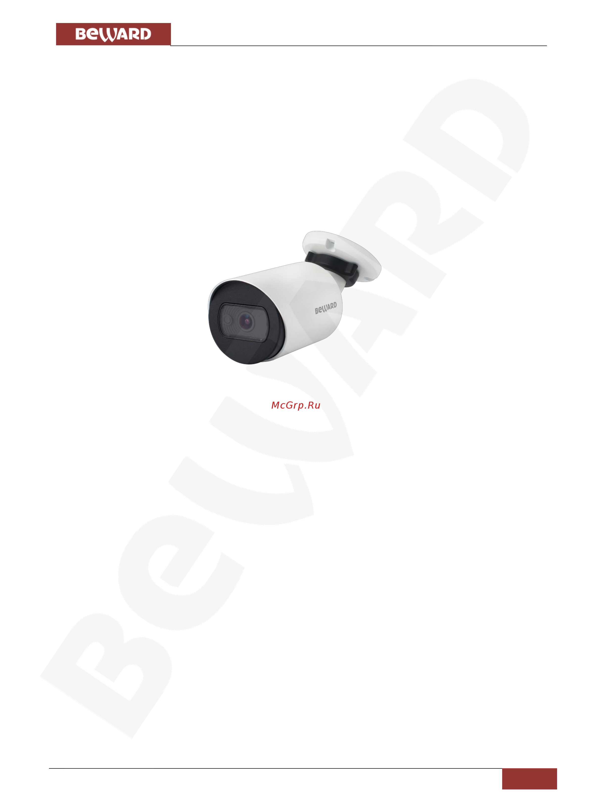 BEWARD SV3210RC [5/70] Глава 2 общие сведения