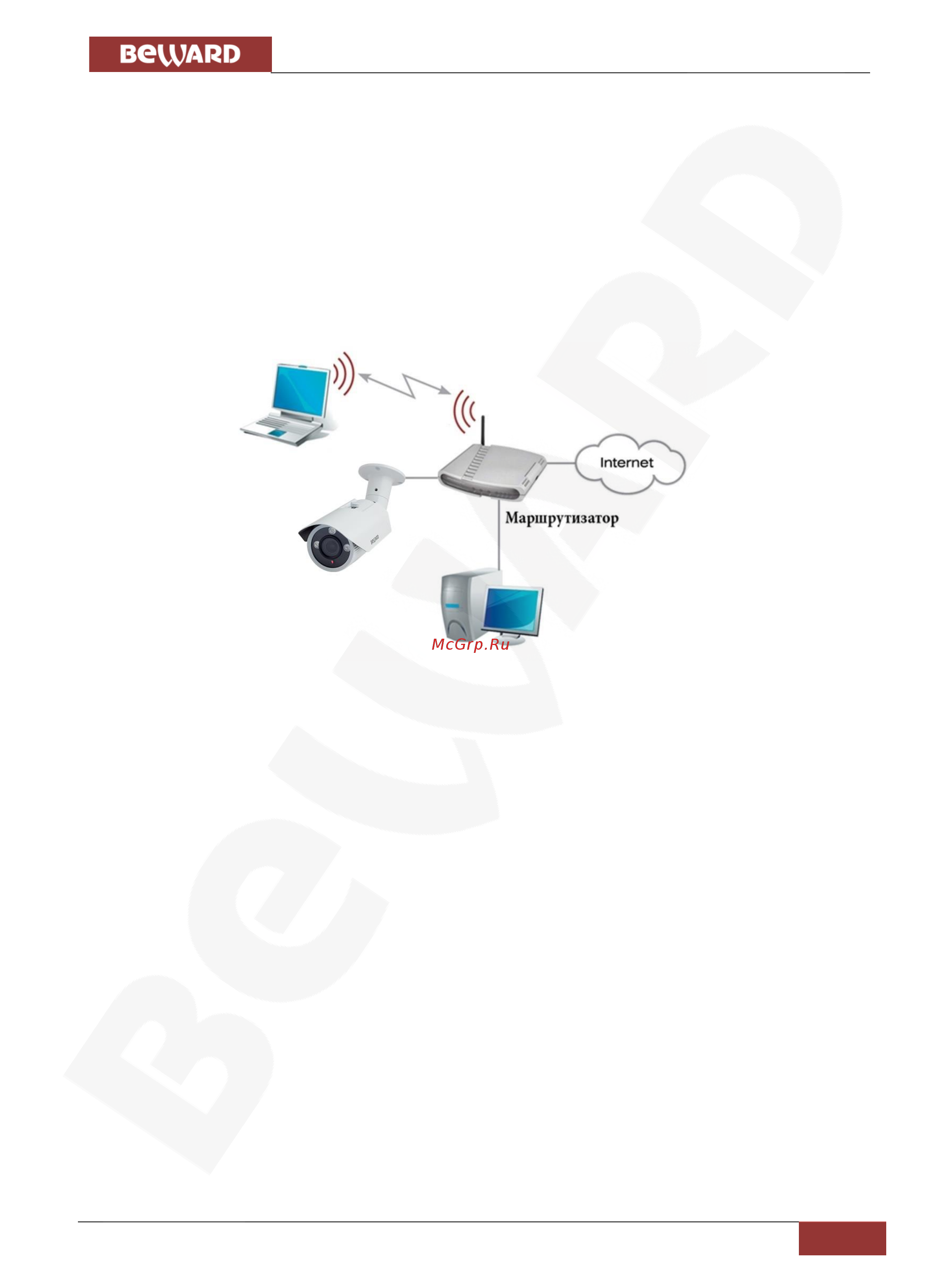 BEWARD SV3210RC [9/70] Общие сведения о подключении ip камеры sv3210rc к сети