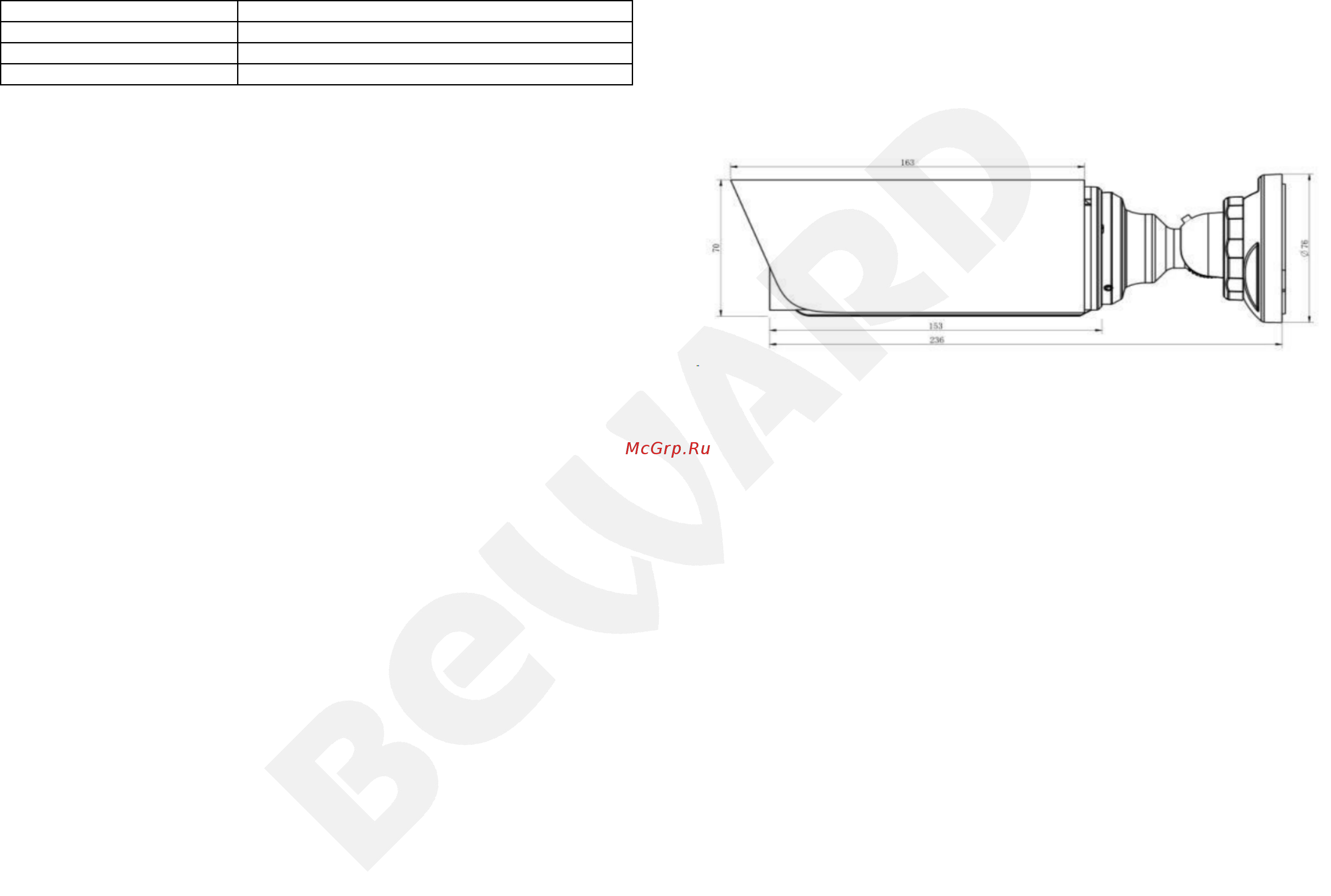 BEWARD SV3210RZ [2/2] Комплект поставки