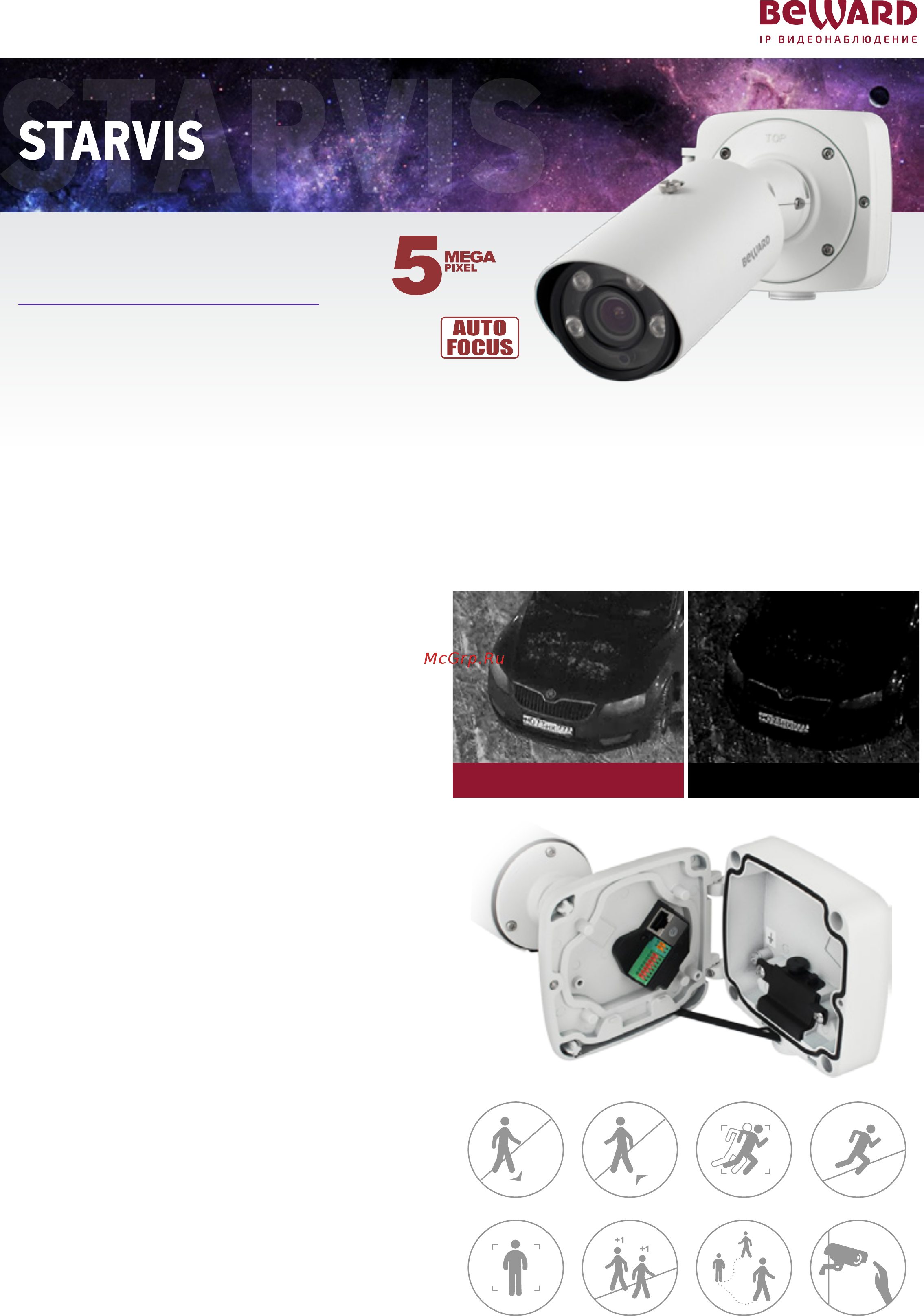 BEWARD SV3215RBZ Брошюра онлайн