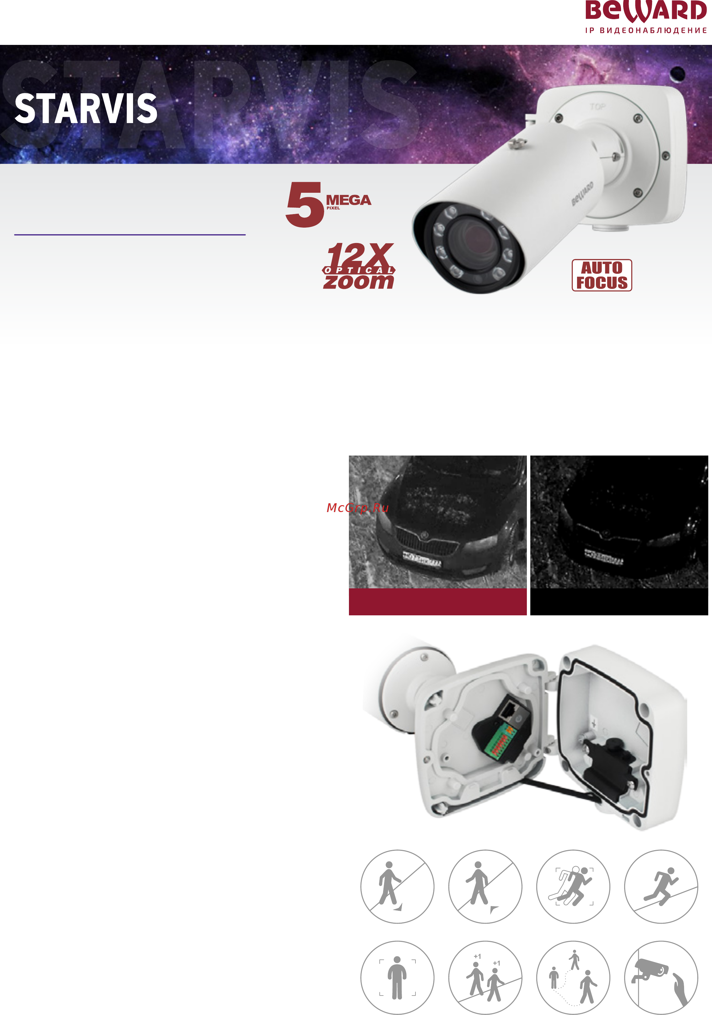 BEWARD SV3215RZX Брошюра онлайн