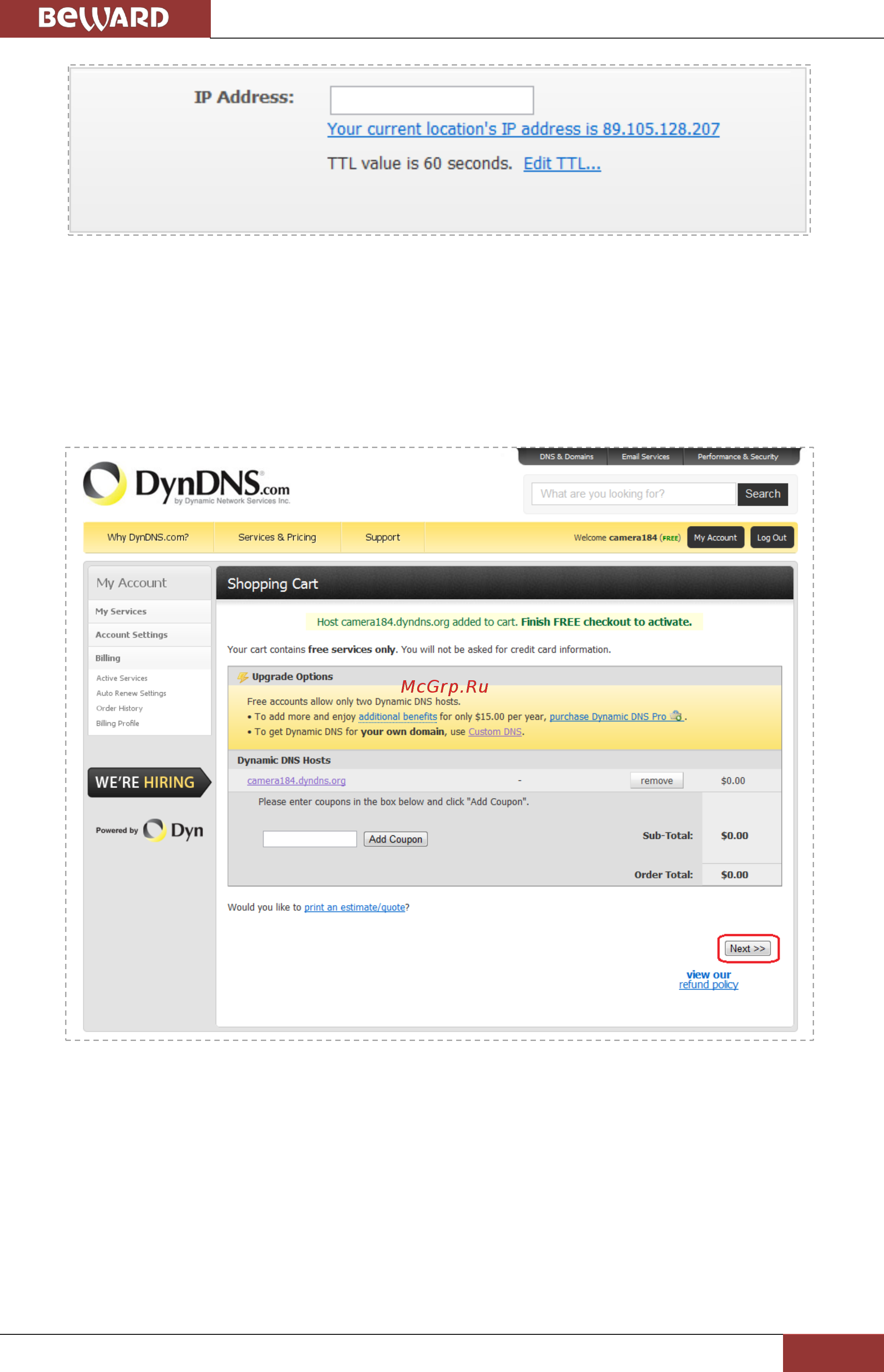 BEWARD BD4685 [105/127] Приложения