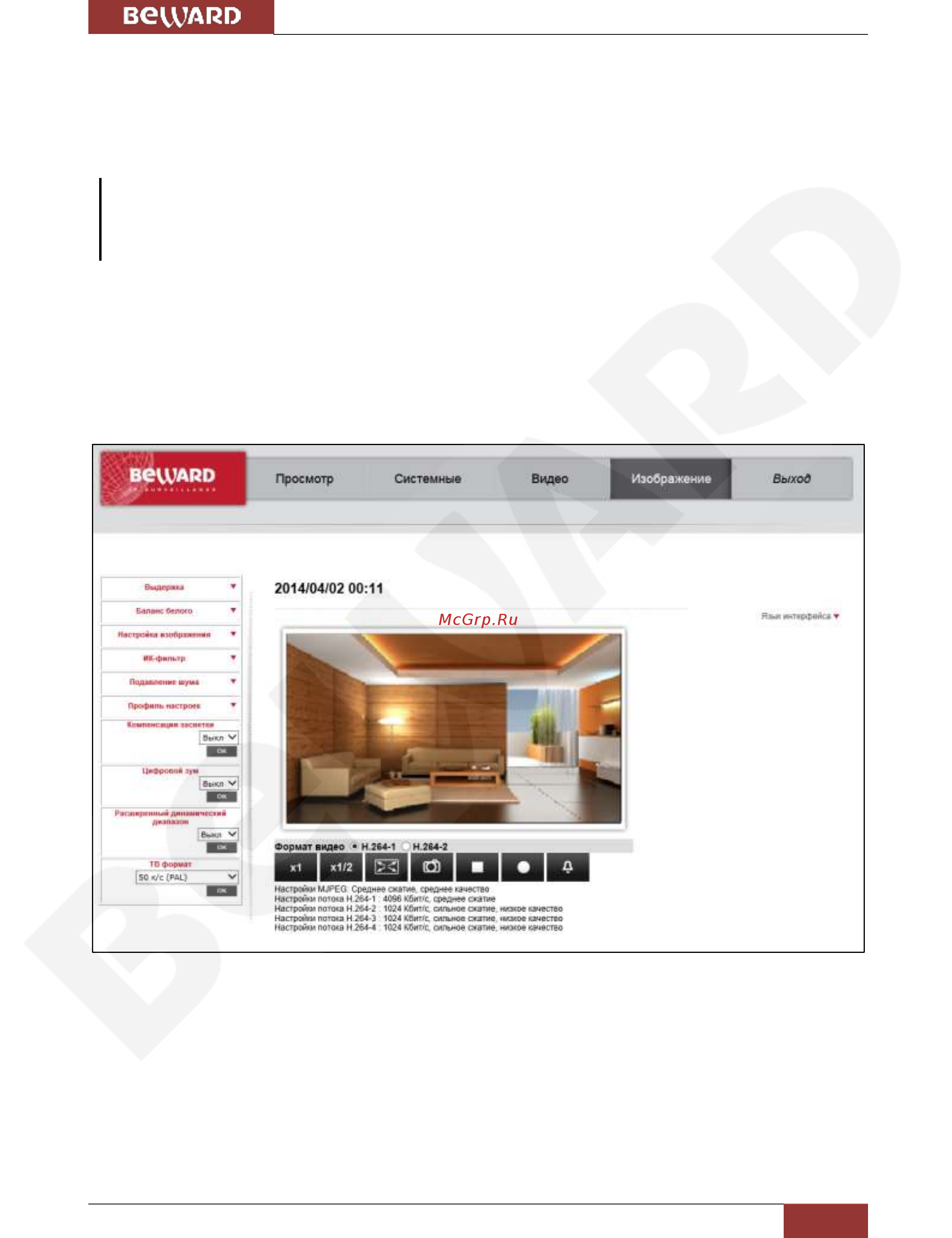BEWARD BD4640DM [23/152] Глава 2 доступ к веб интерфейсу камеры при помощи браузера