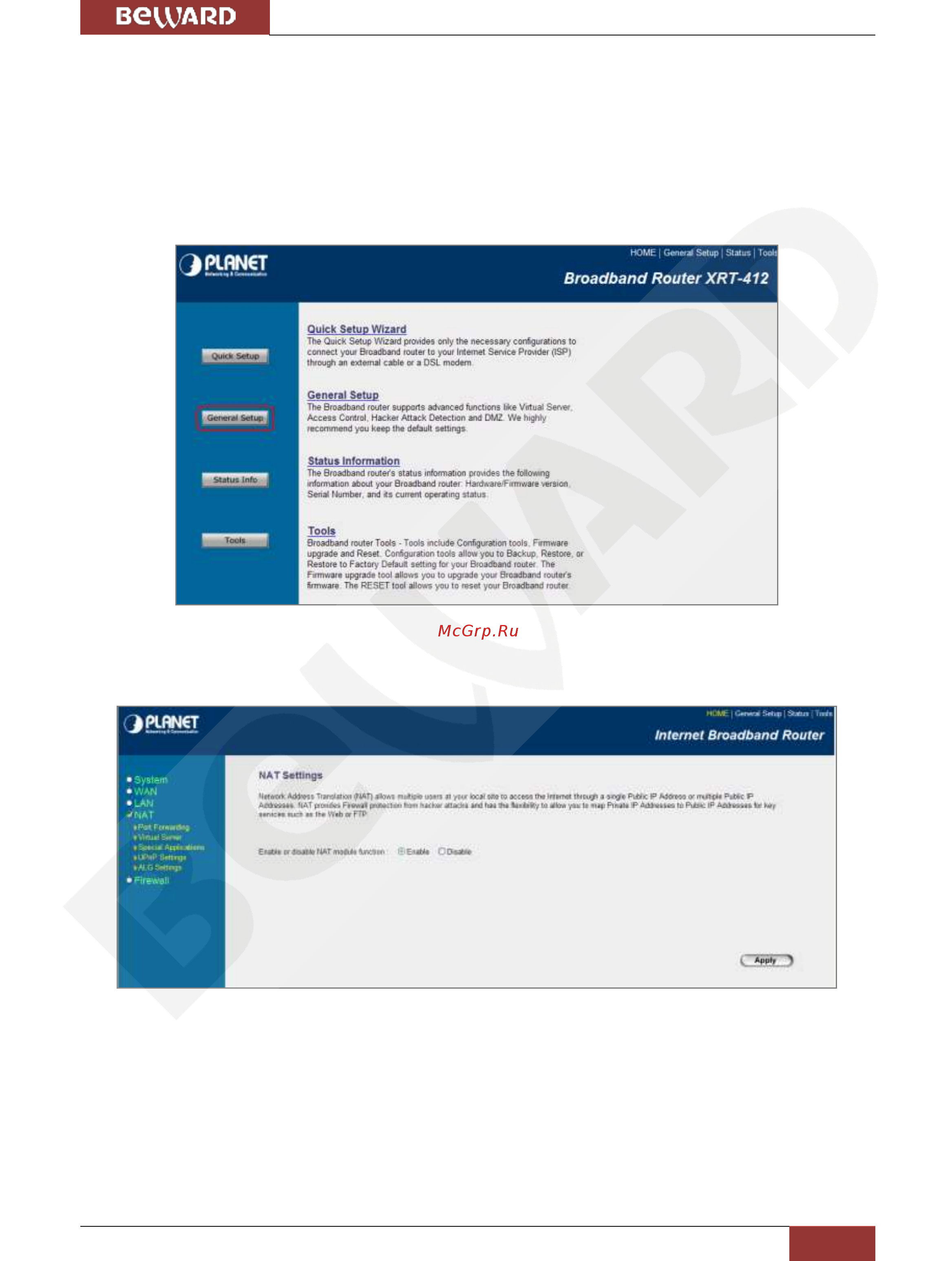BEWARD BD4685DV [43/76] Глава 4 подключение ip камеры к сети интернет