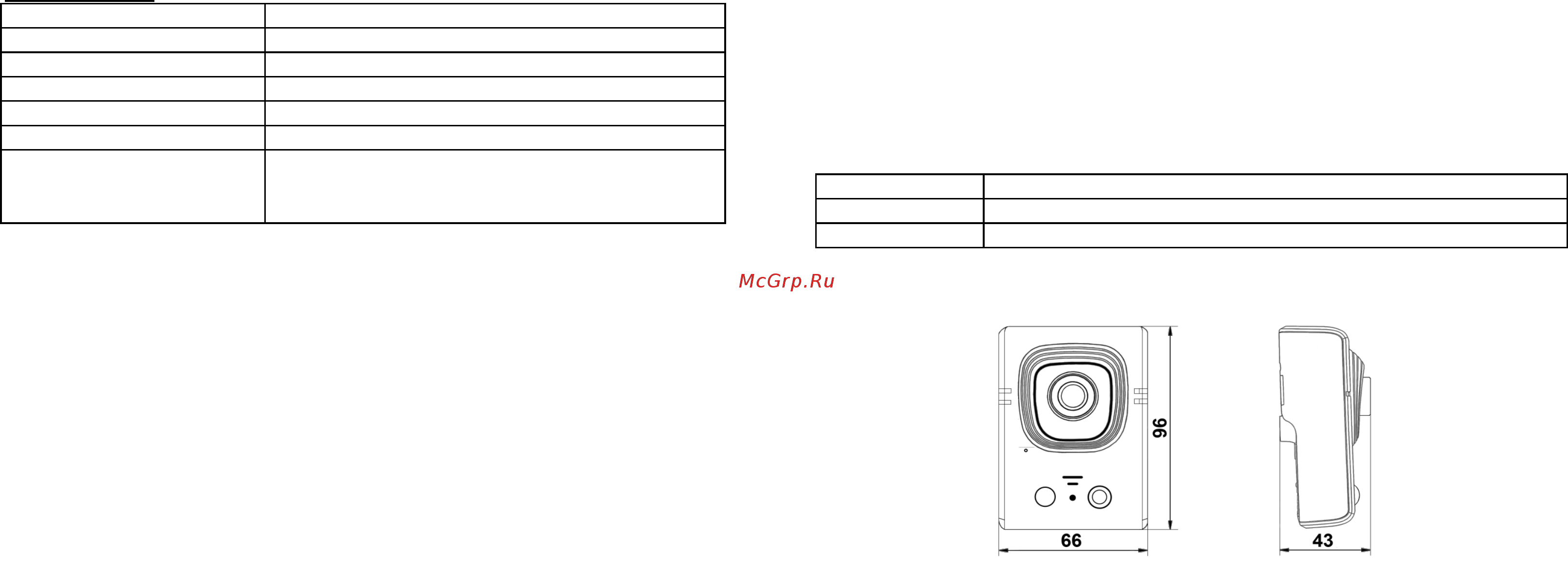BEWARD CD310 [2/2] Комплект поставки