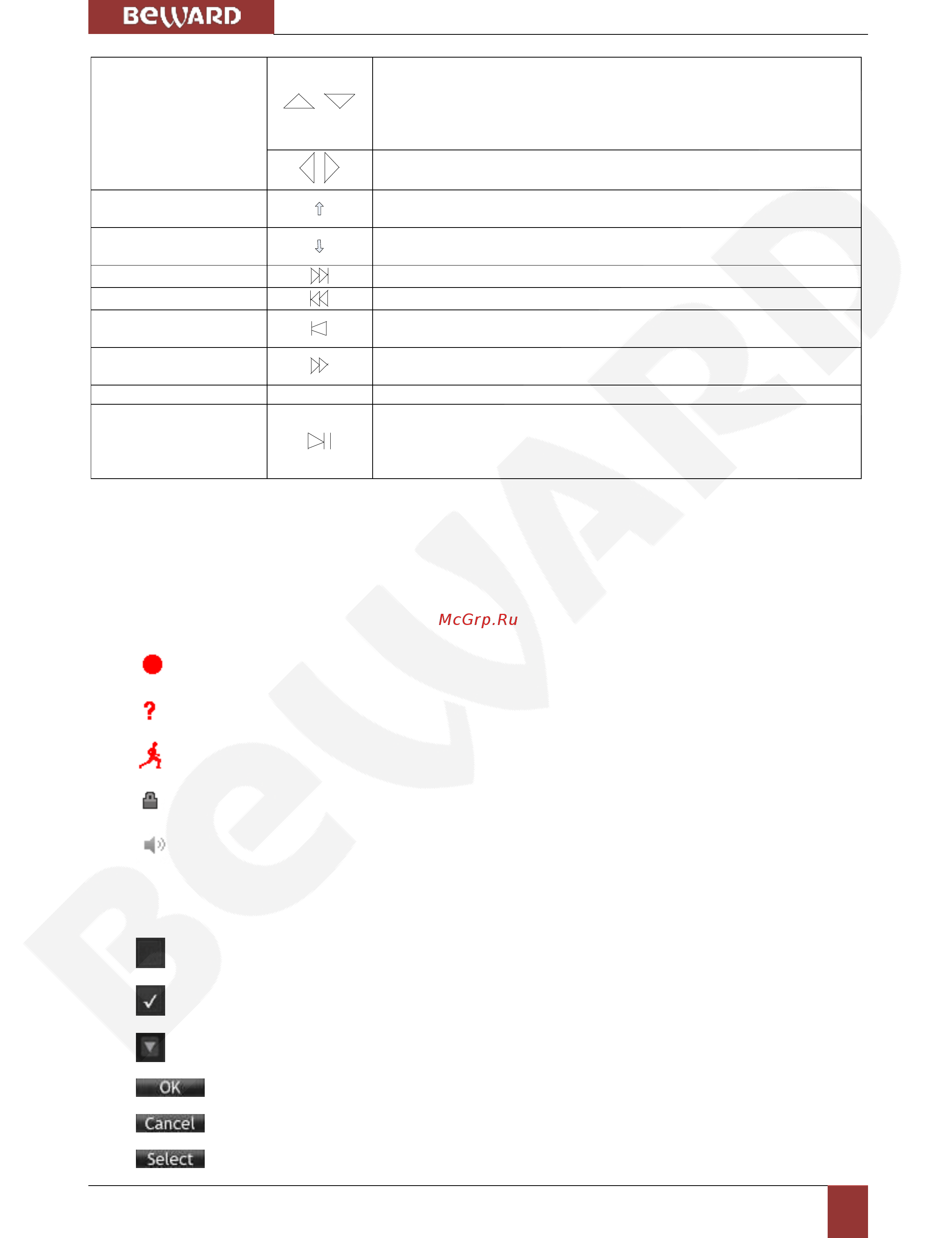 BEWARD BK1232H-P16 [11/79] Руководство по эксплуатации ip видеорегистратора beward серии bkxxx