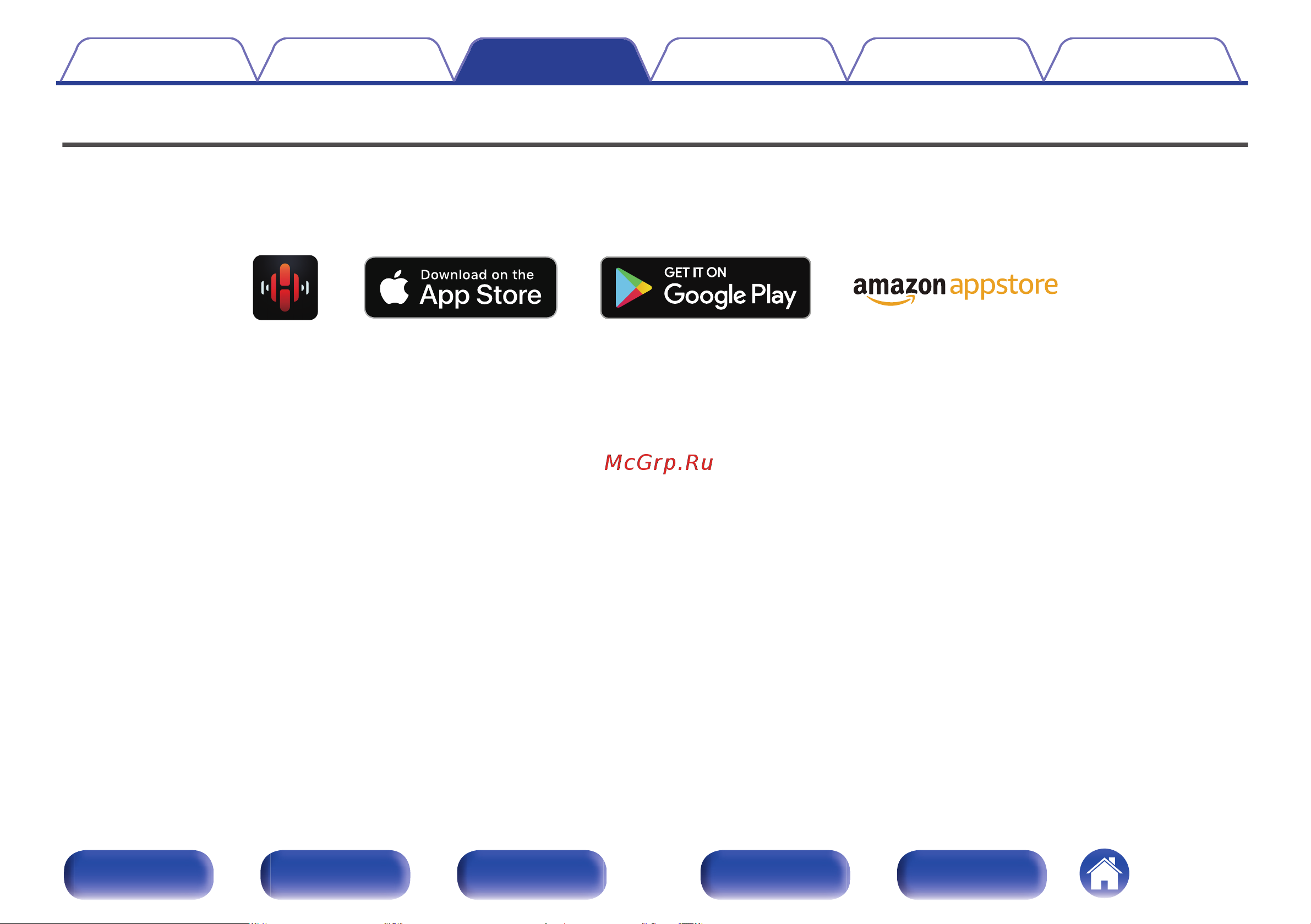 Denon AVR-X1600H [110/300] Получение heos app