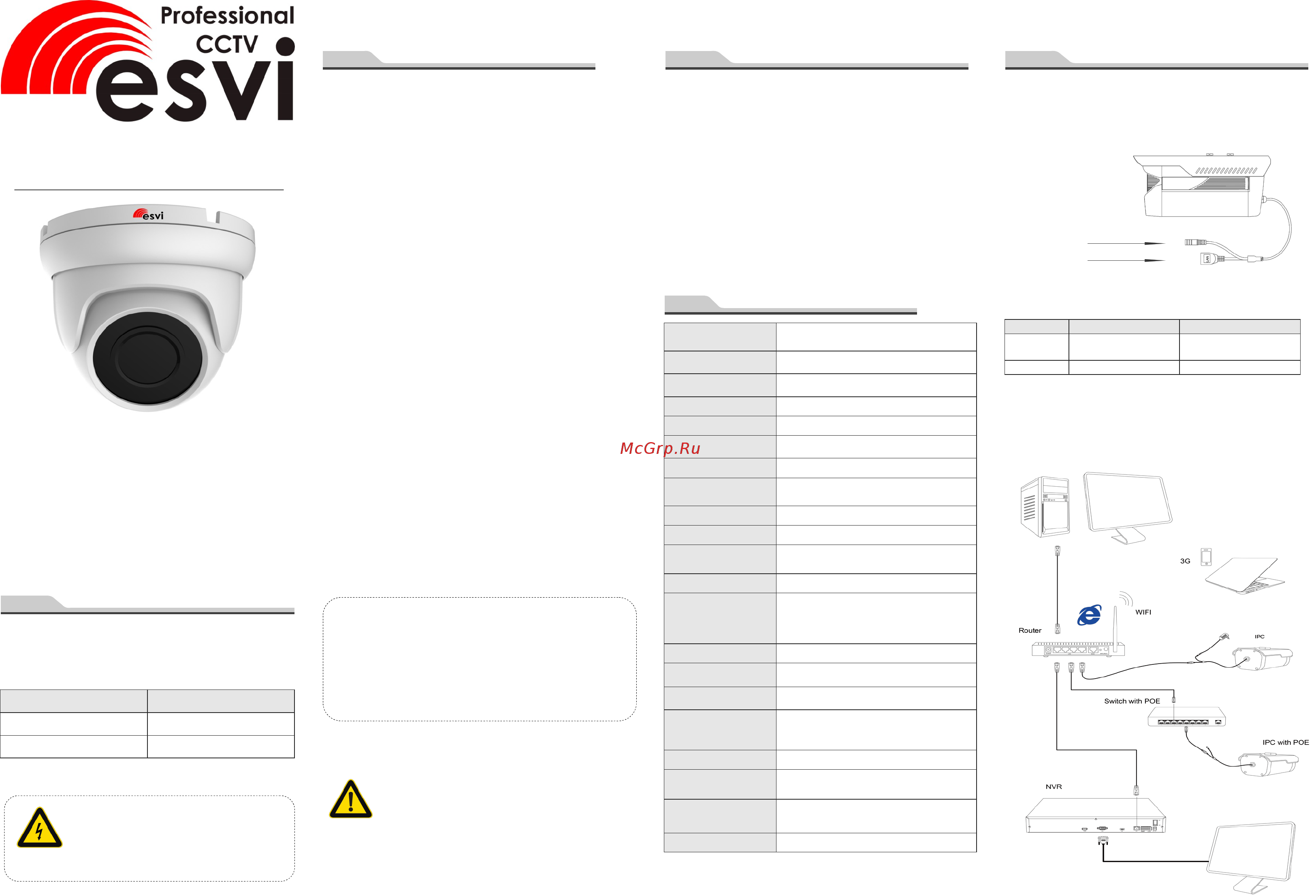 ESVI EVC-DB-F22-P/A (BV) Инструкция по эксплуатации онлайн
