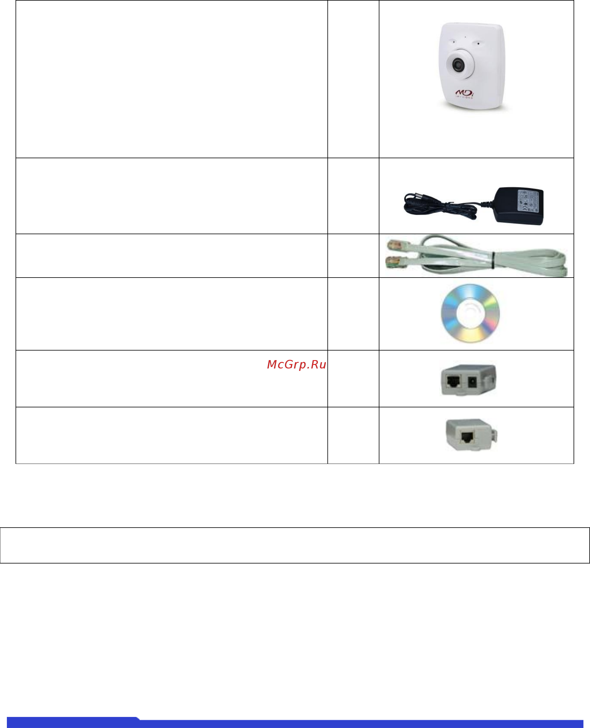 Microdigital MDC-i4240 [6/11] Упаковочный лист mdc i4240