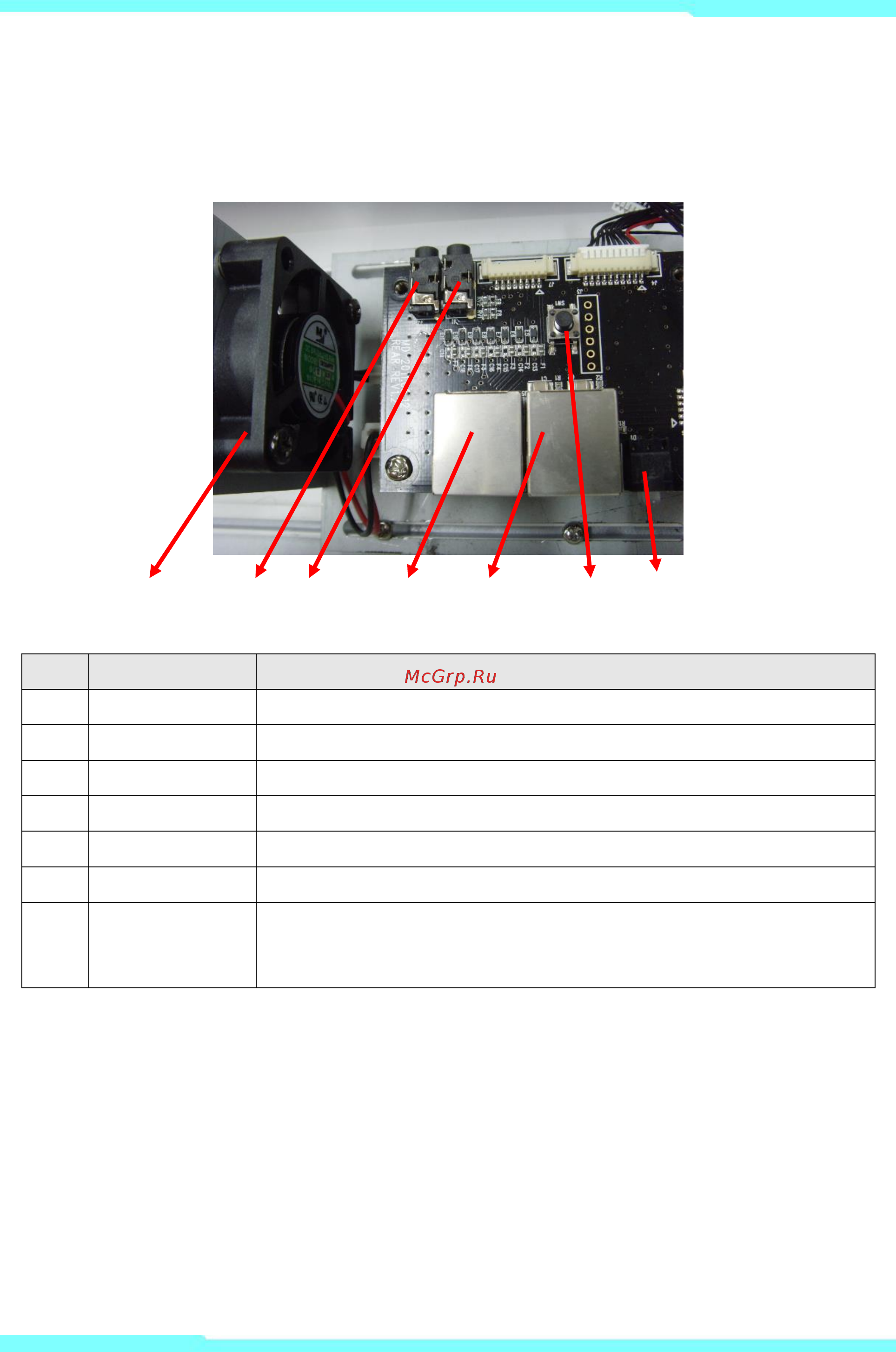 Microdigital MDC-i6221TDN-66H [9/12] Внутренние части mdc i6221tdn 66h